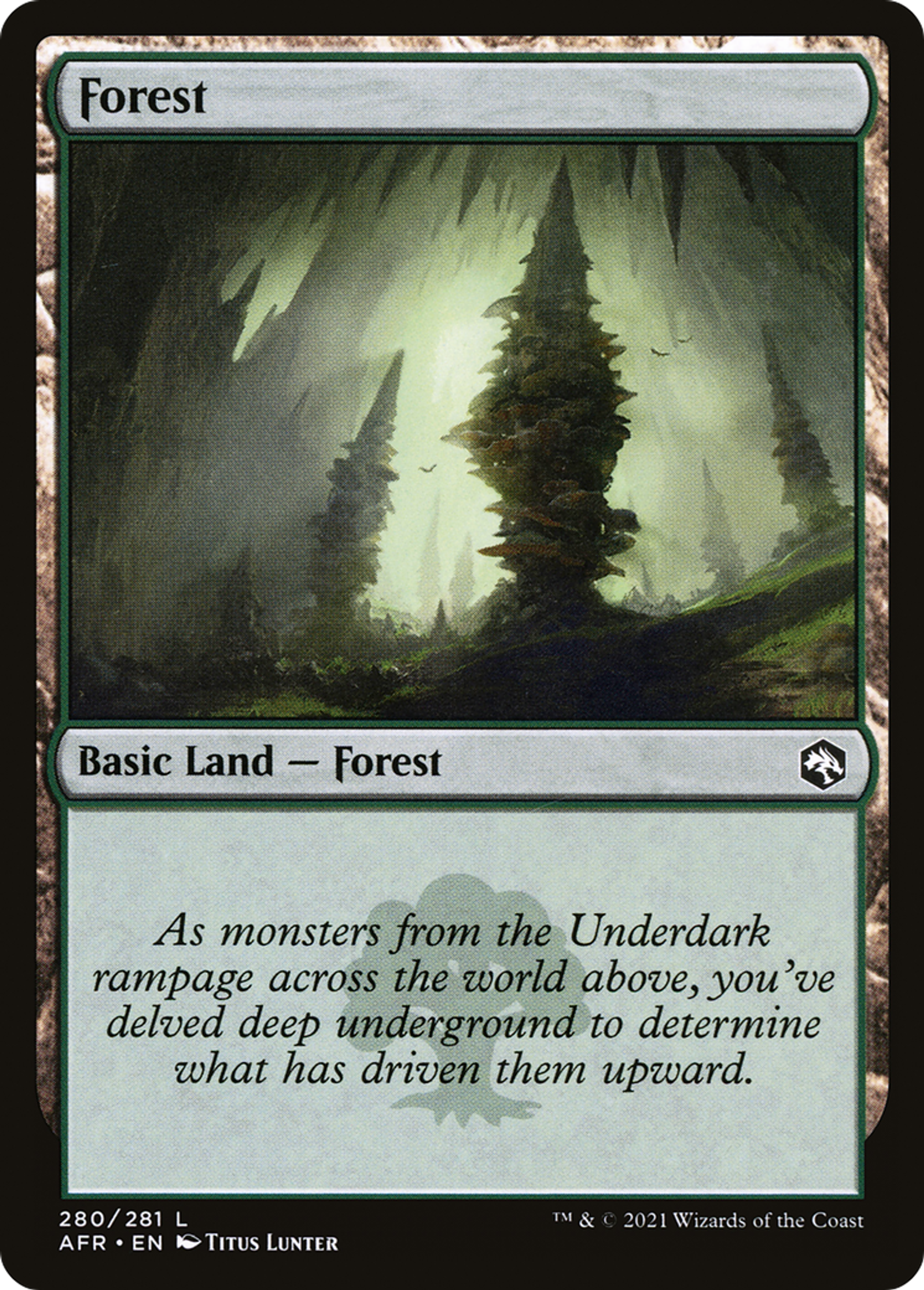 Forest — Adventures in the Forgotten Realms — Magic: The Gathering