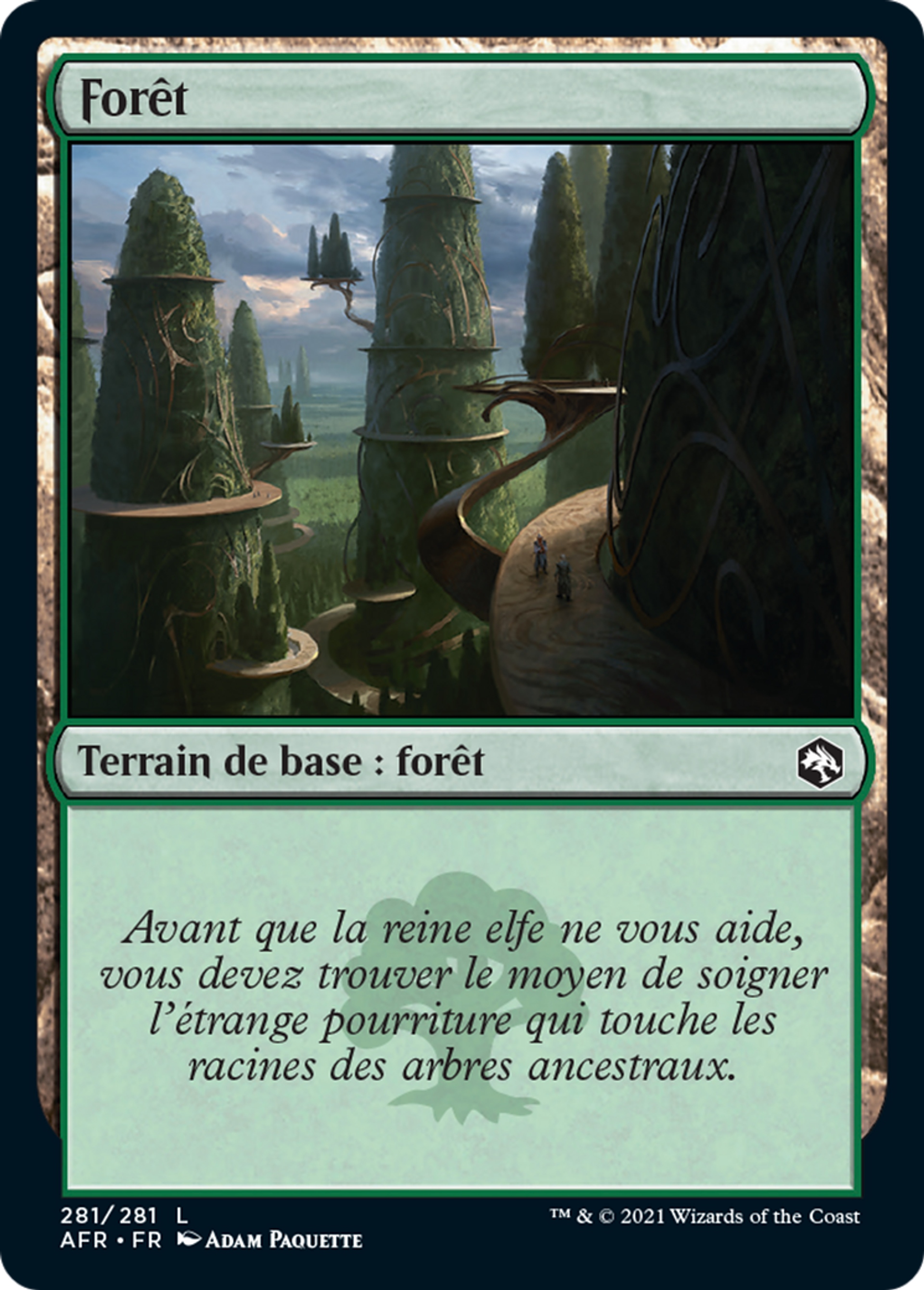 Forêt — Adventures in the Forgotten Realms — Magic: The Gathering