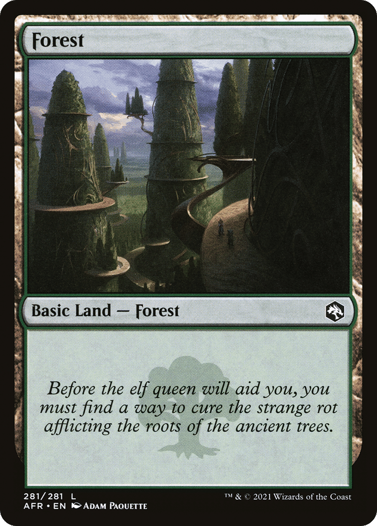 Forêt — Adventures in the Forgotten Realms — Magic: The Gathering