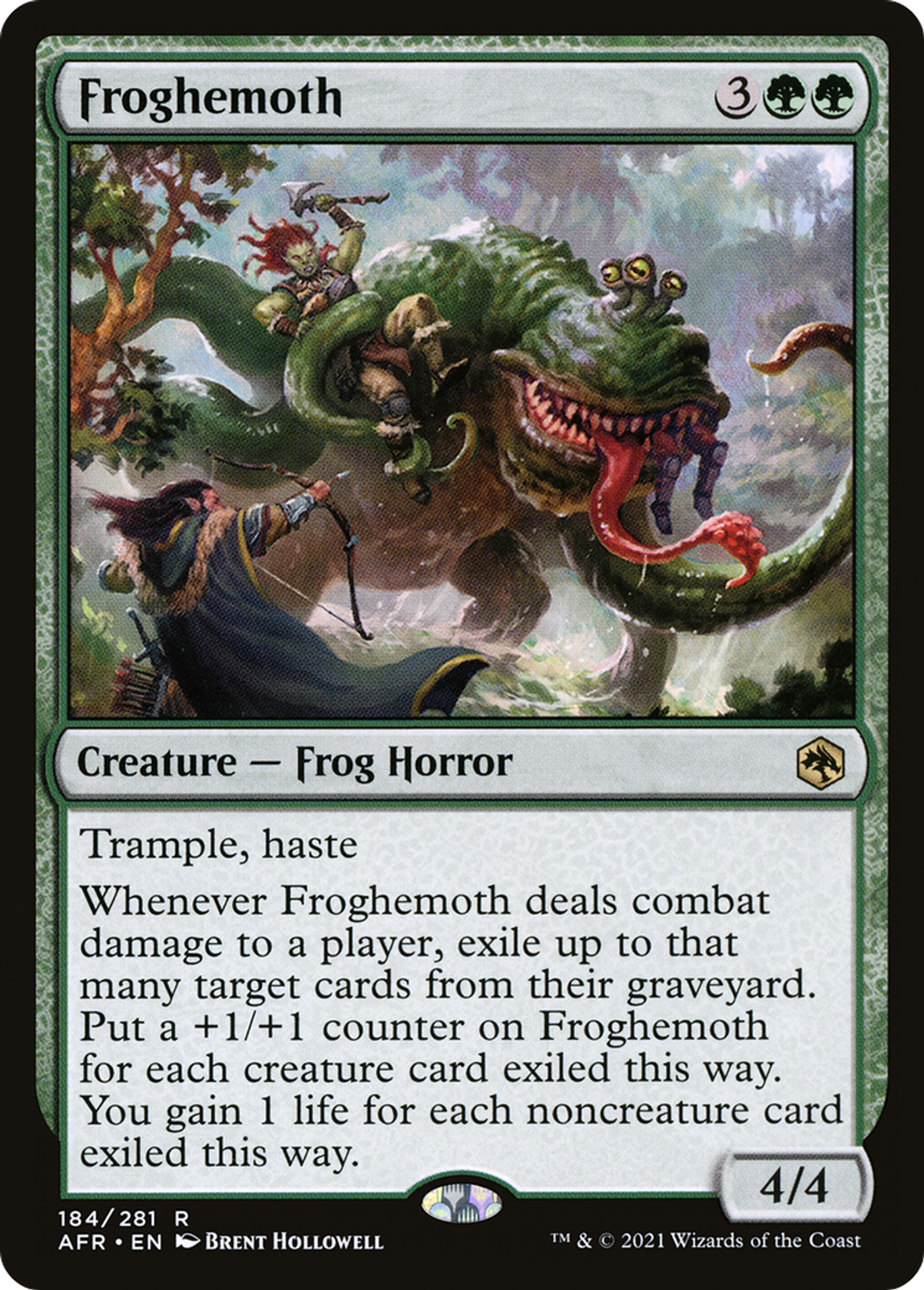 Froghemoth — Adventures in the Forgotten Realms — Magic: The Gathering