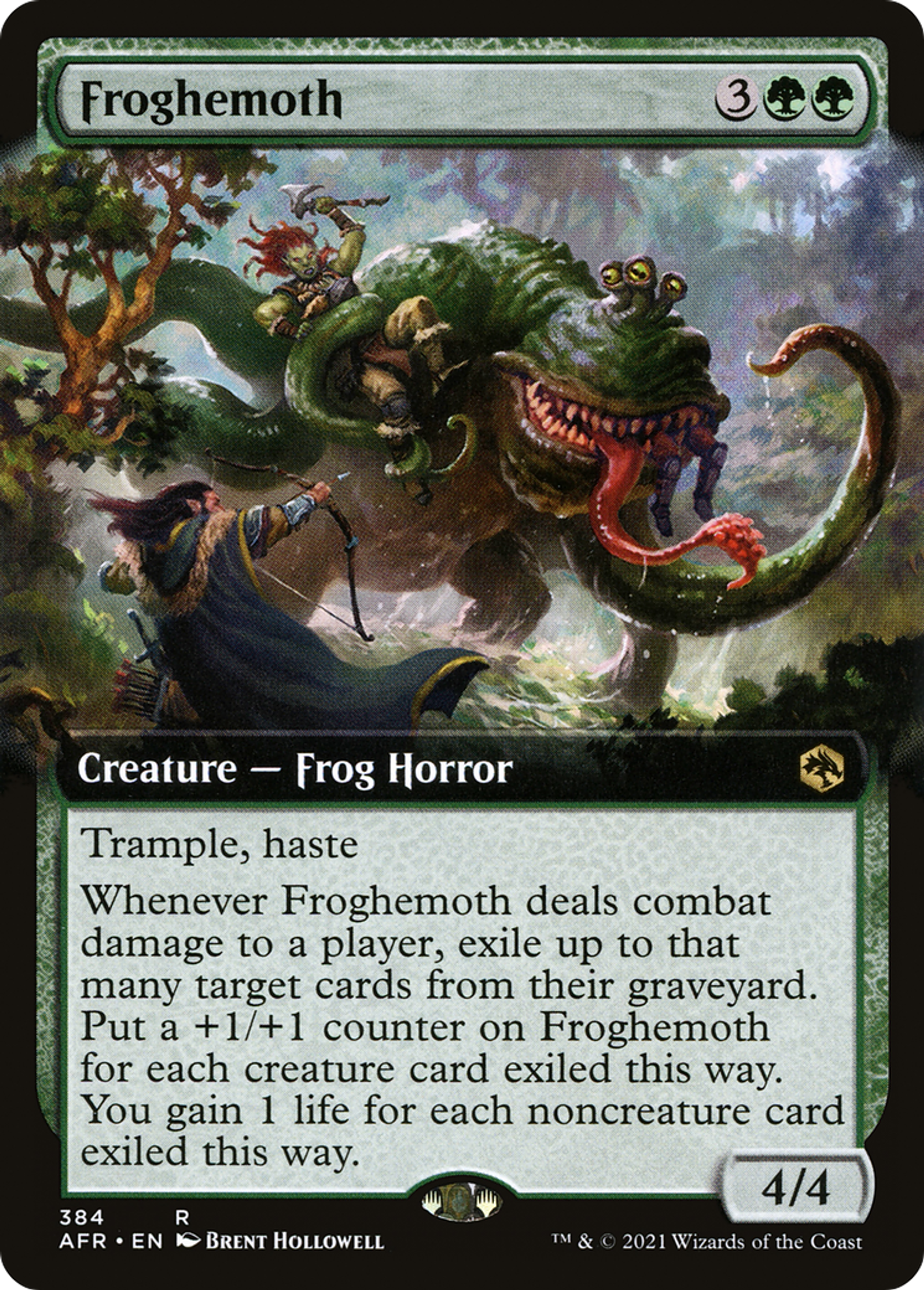 Froghemoth — Adventures in the Forgotten Realms — Magic: The Gathering