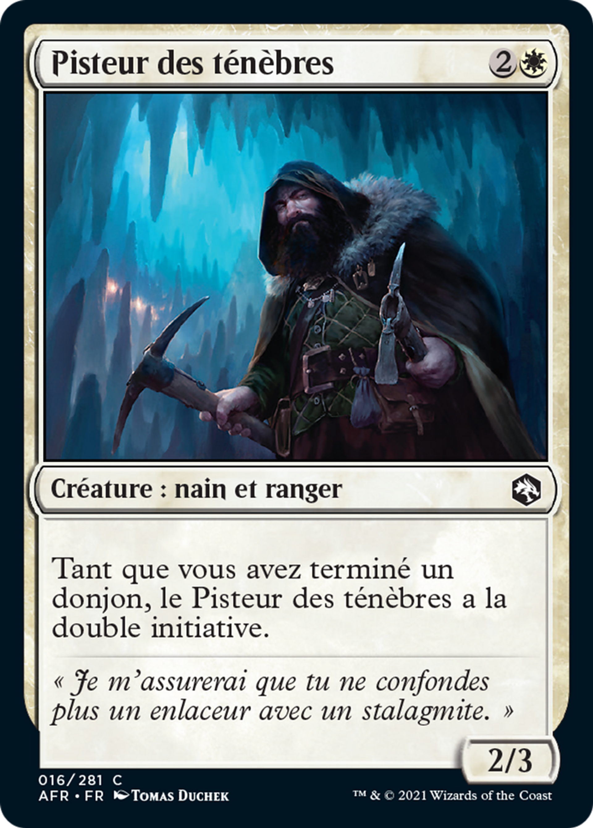 Pisteur des ténèbres — Adventures in the Forgotten Realms — Magic: The Gathering