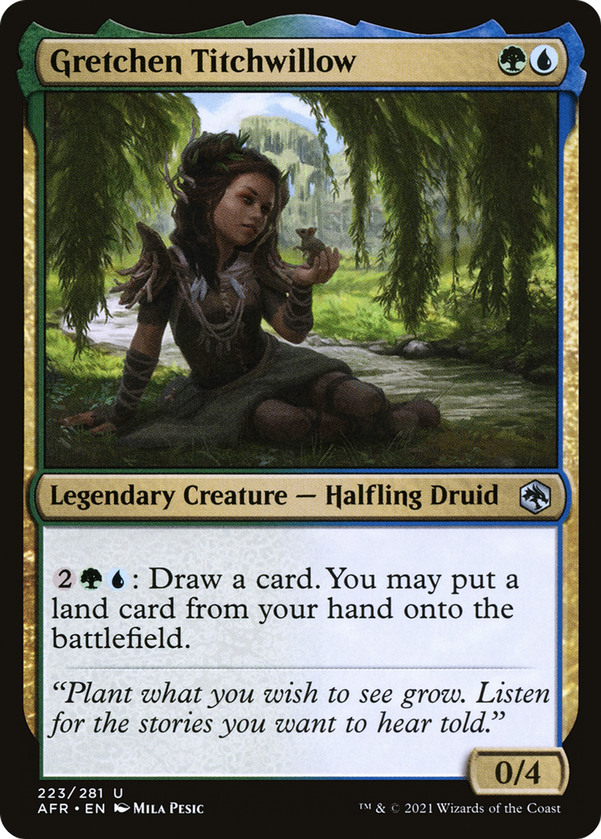 Gretchen Titchwillow — Adventures in the Forgotten Realms — Magic: The Gathering