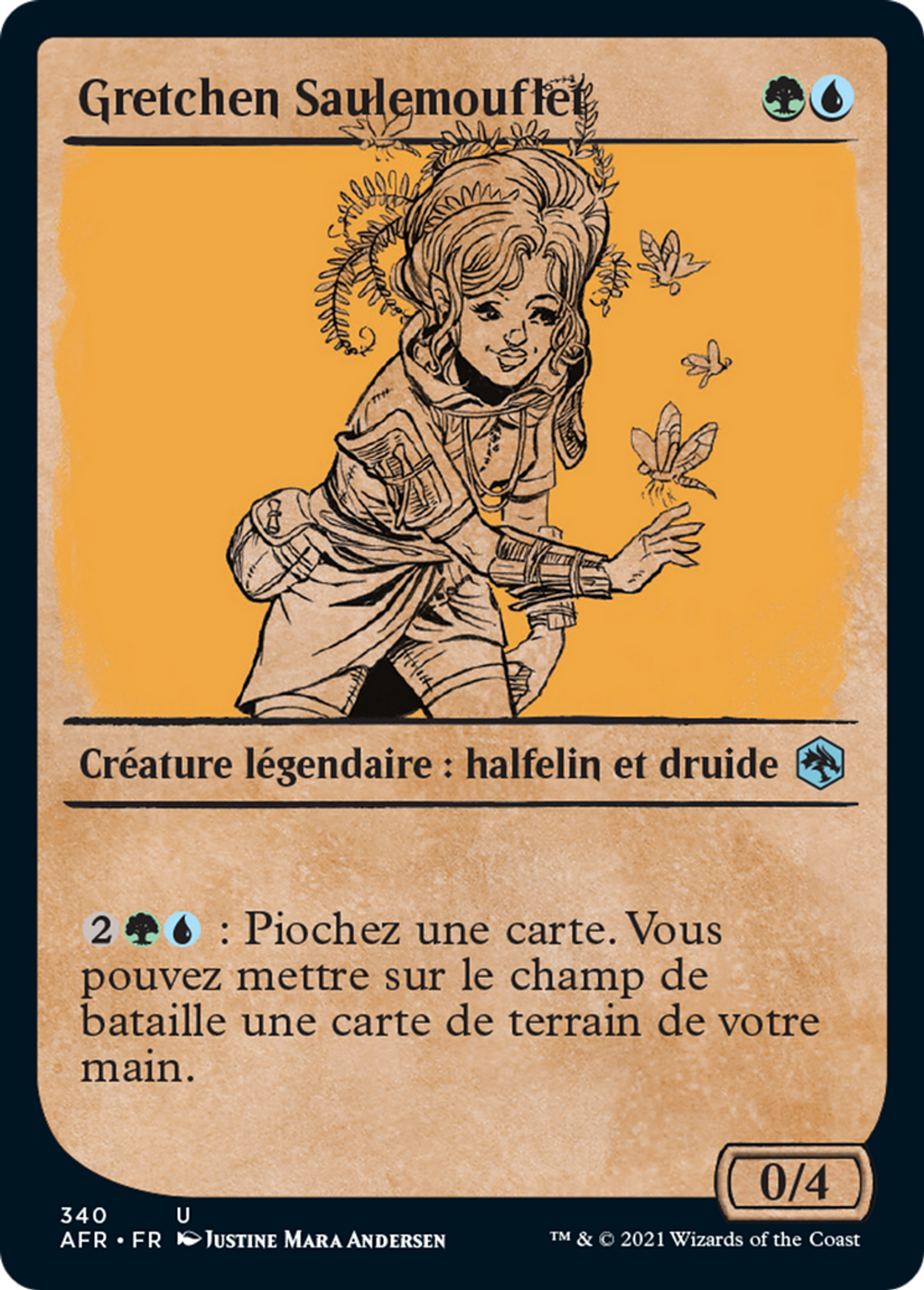 Gretchen Saulemouflet — Adventures in the Forgotten Realms — Magic: The Gathering