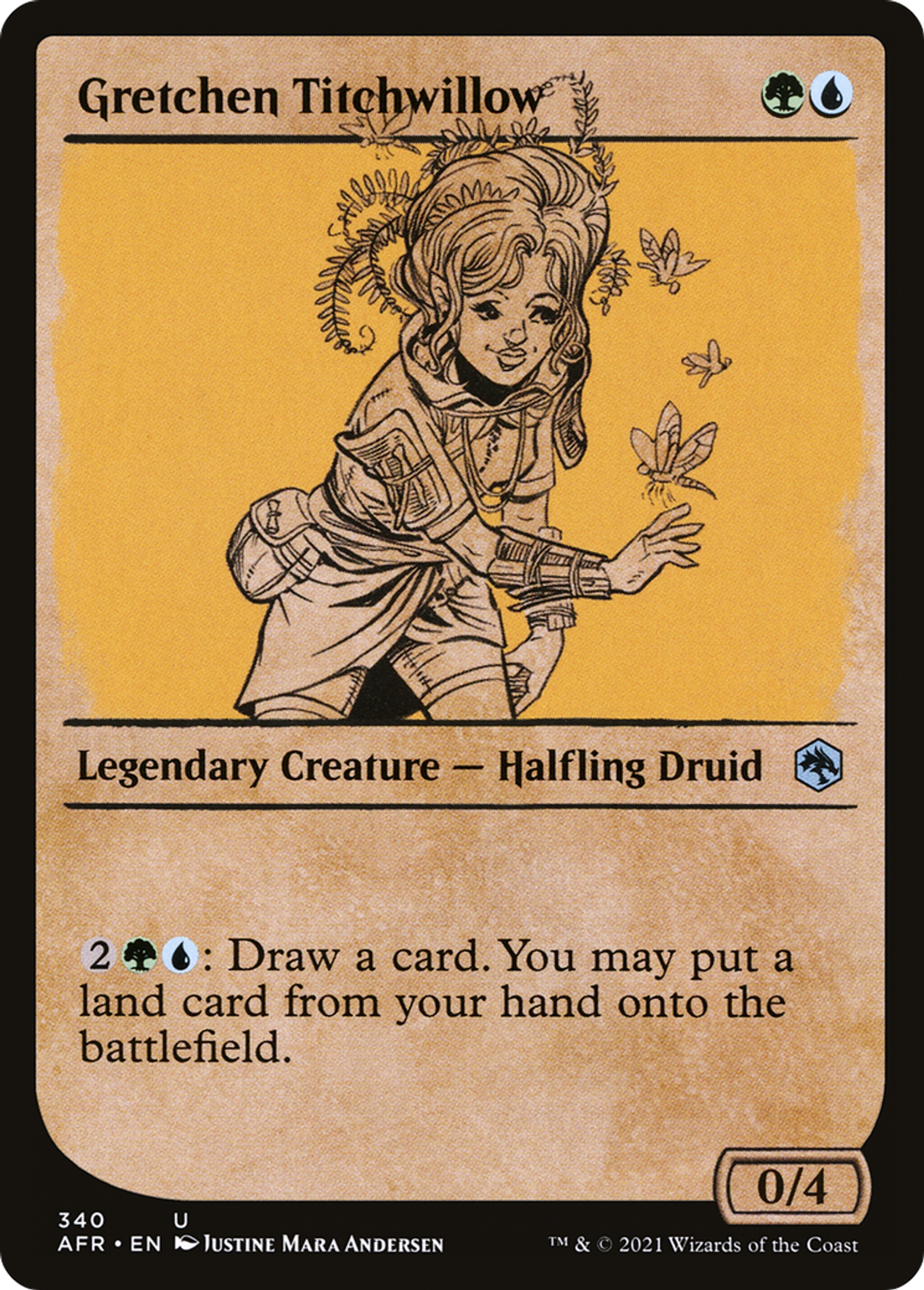 Gretchen Titchwillow — Adventures in the Forgotten Realms — Magic: The Gathering