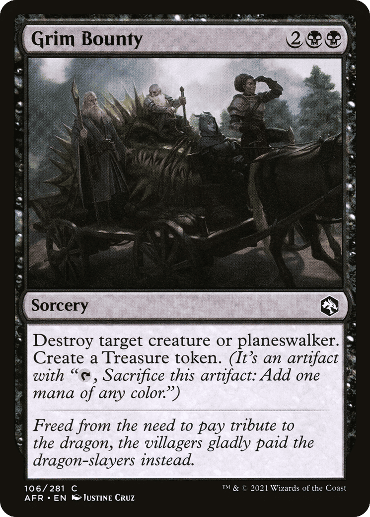 Grim Bounty — Adventures in the Forgotten Realms — Magic: The Gathering