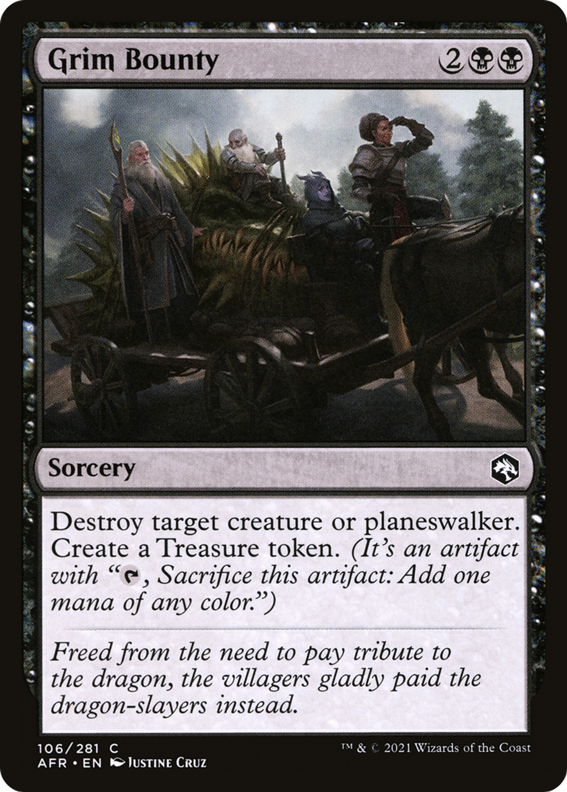 Grim Bounty — Adventures in the Forgotten Realms — Magic: The Gathering