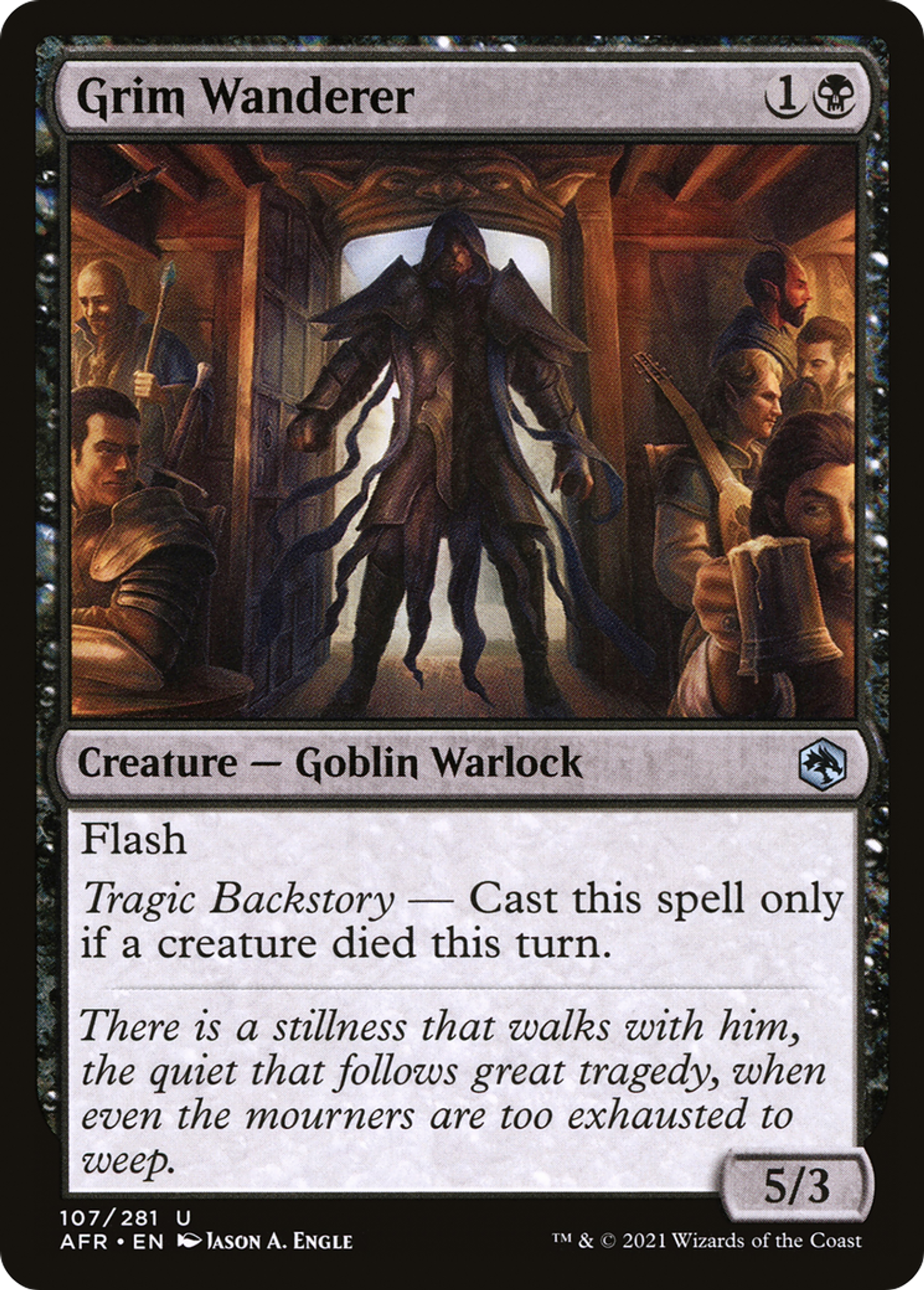 Vagabond sinistre — Adventures in the Forgotten Realms — Magic: The Gathering