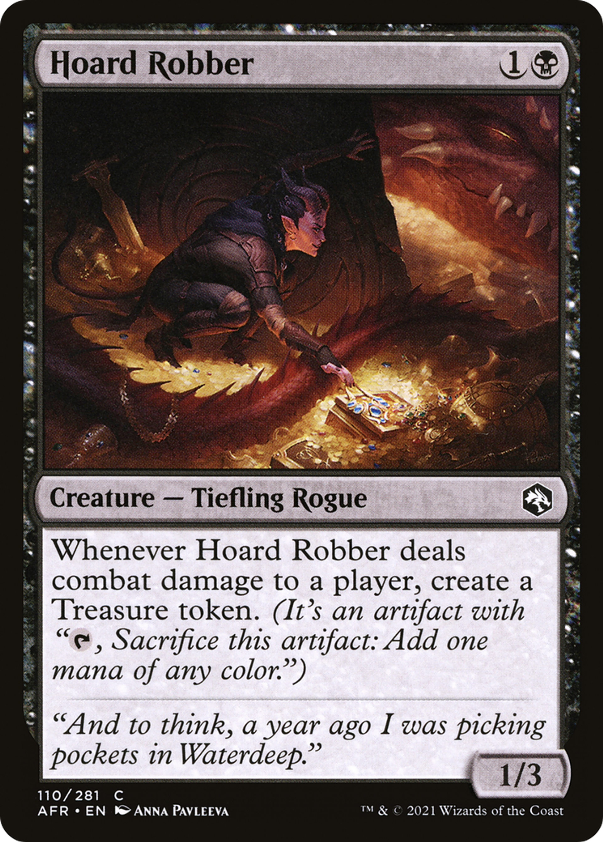 Hoard Robber — Adventures in the Forgotten Realms — Magic: The Gathering