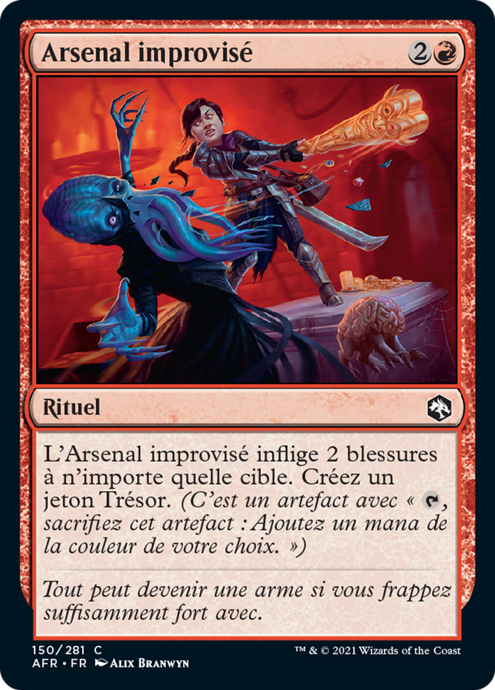 Arsenal improvisé — Adventures in the Forgotten Realms — Magic: The Gathering