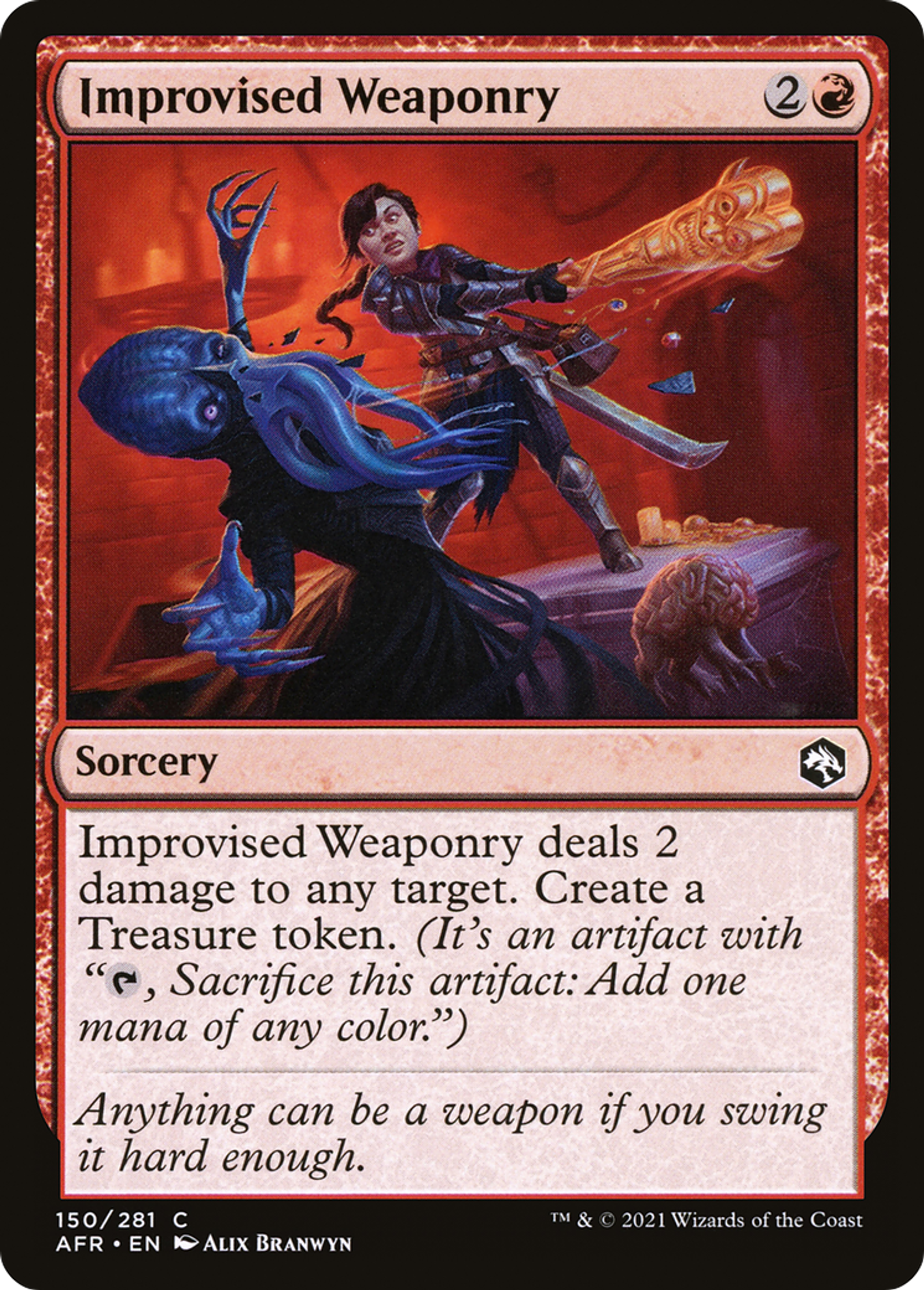 Improvised Weaponry — Adventures in the Forgotten Realms — Magic: The Gathering