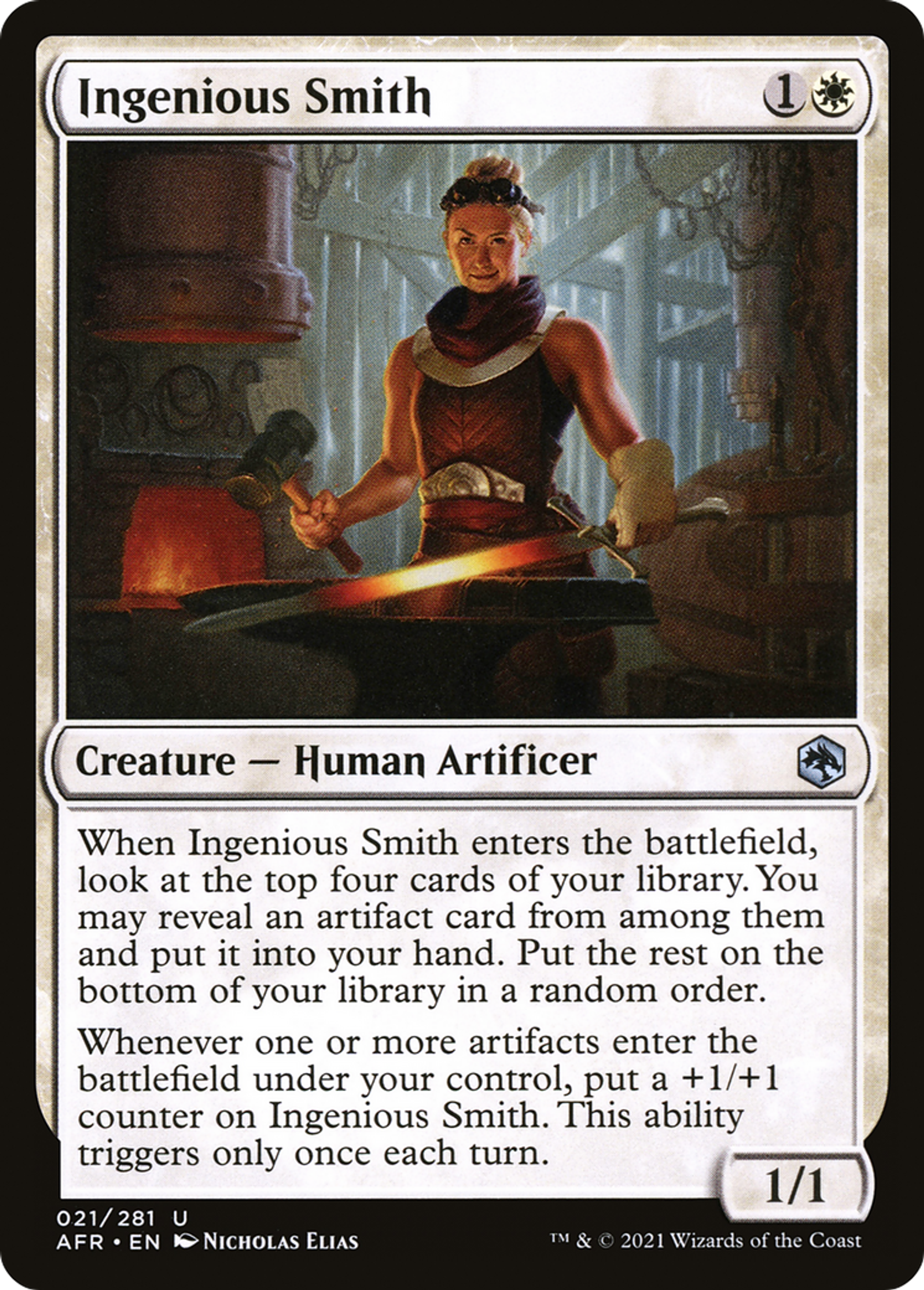 Ingenious Smith — Adventures in the Forgotten Realms — Magic: The Gathering