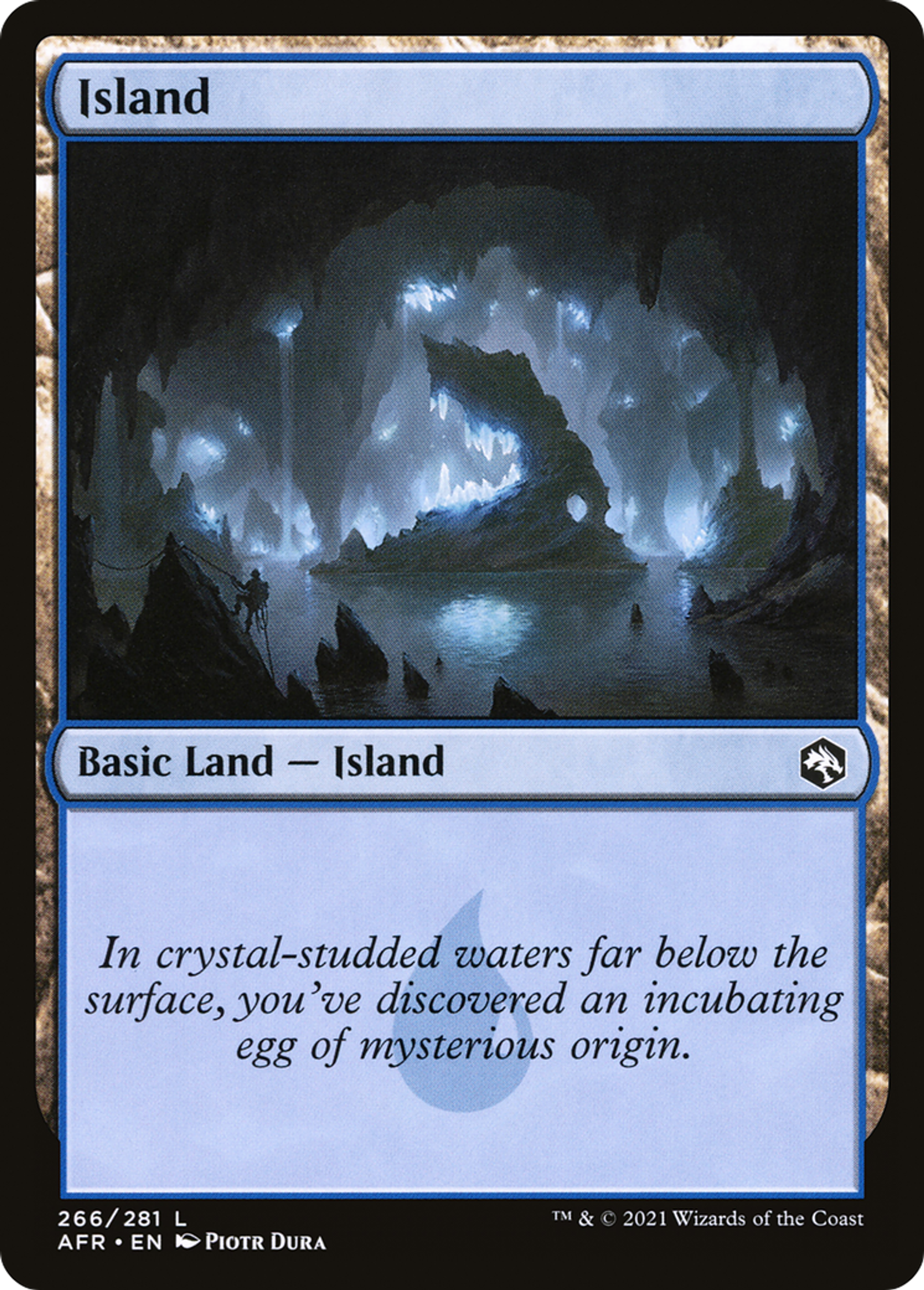 Island — Adventures in the Forgotten Realms — Magic: The Gathering