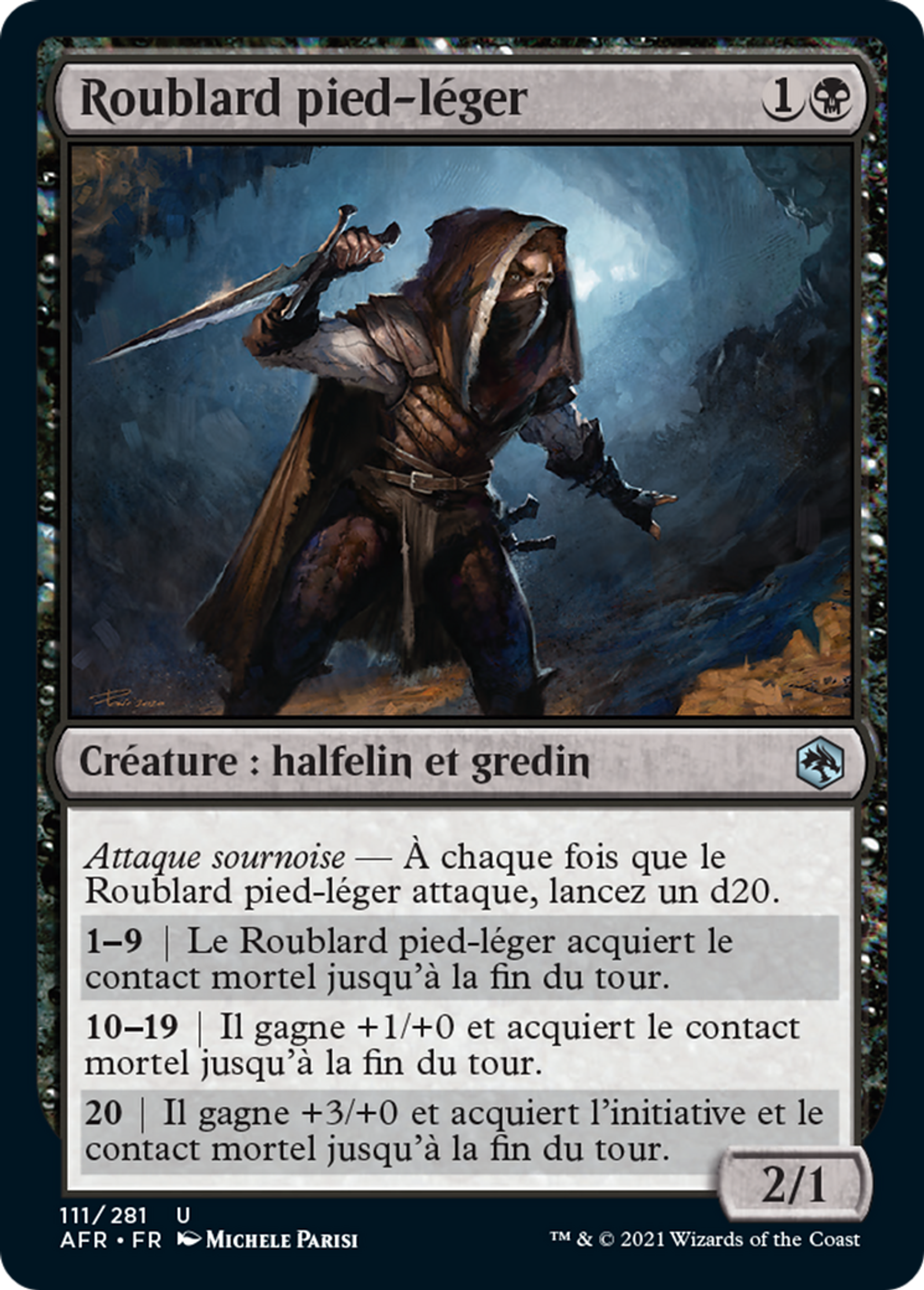 Roublard pied-léger — Adventures in the Forgotten Realms — Magic: The Gathering