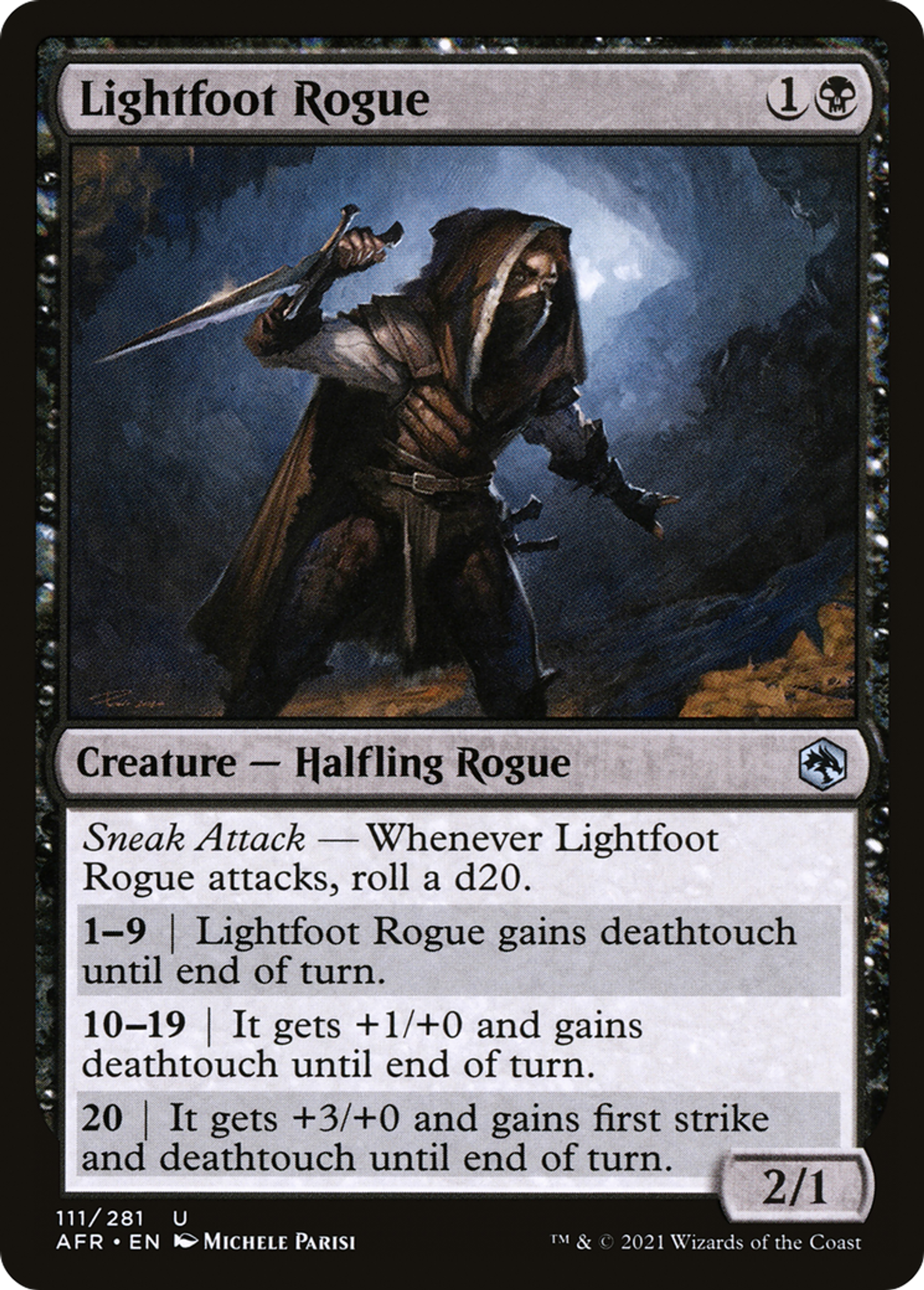 Lightfoot Rogue — Adventures in the Forgotten Realms — Magic: The Gathering