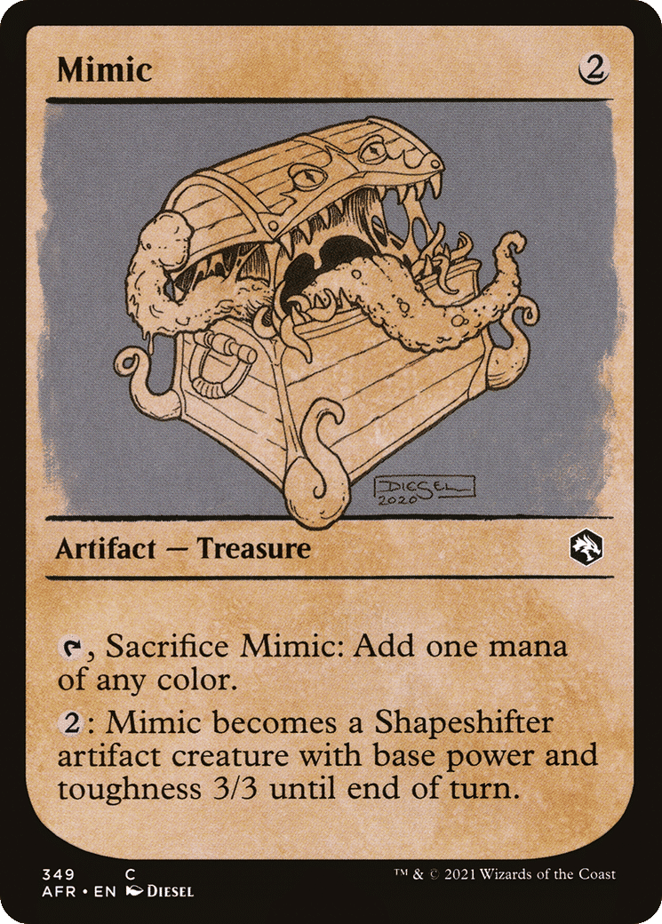 Mimic — Adventures in the Forgotten Realms — Magic: The Gathering