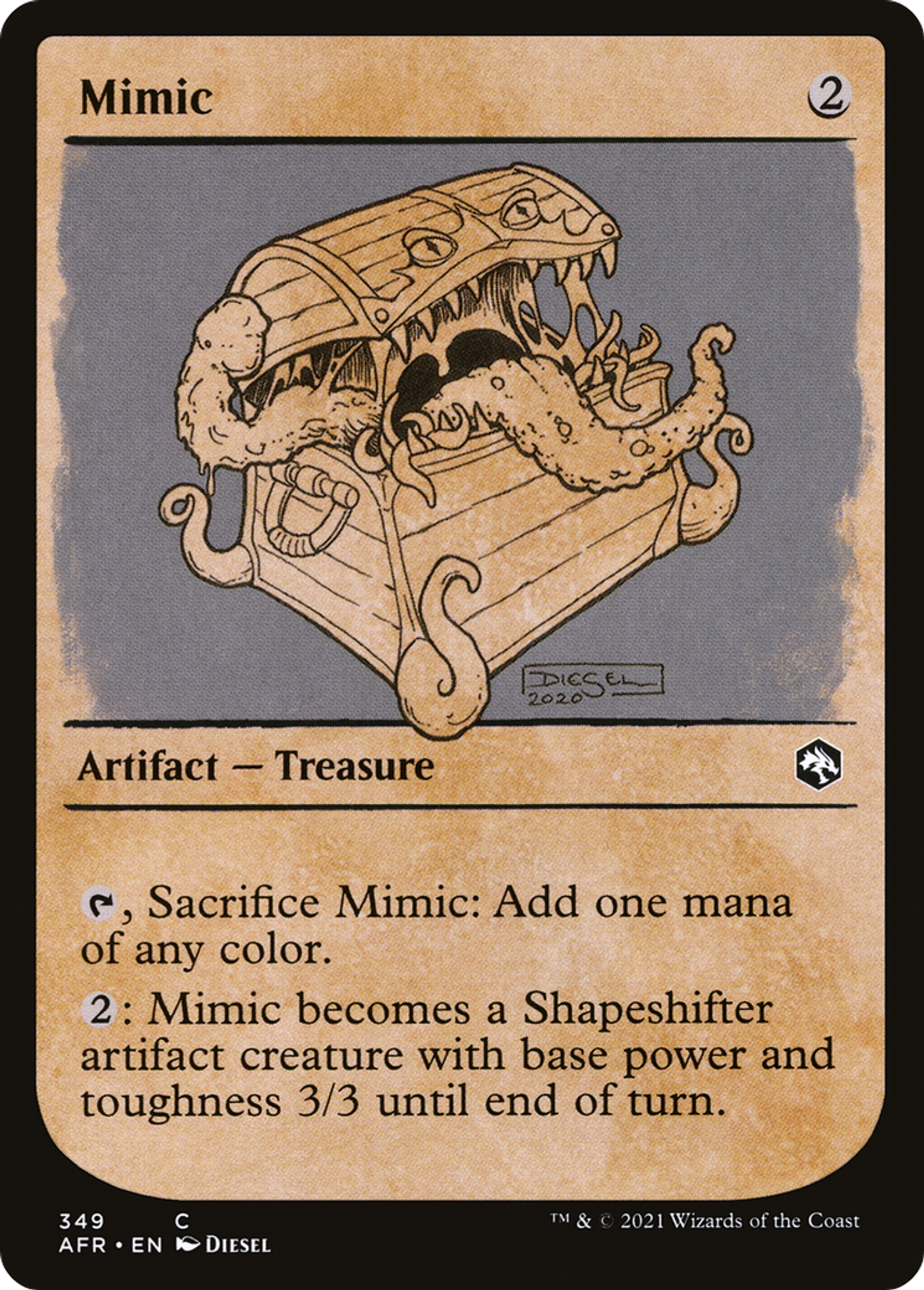 Mimic — Adventures in the Forgotten Realms — Magic: The Gathering