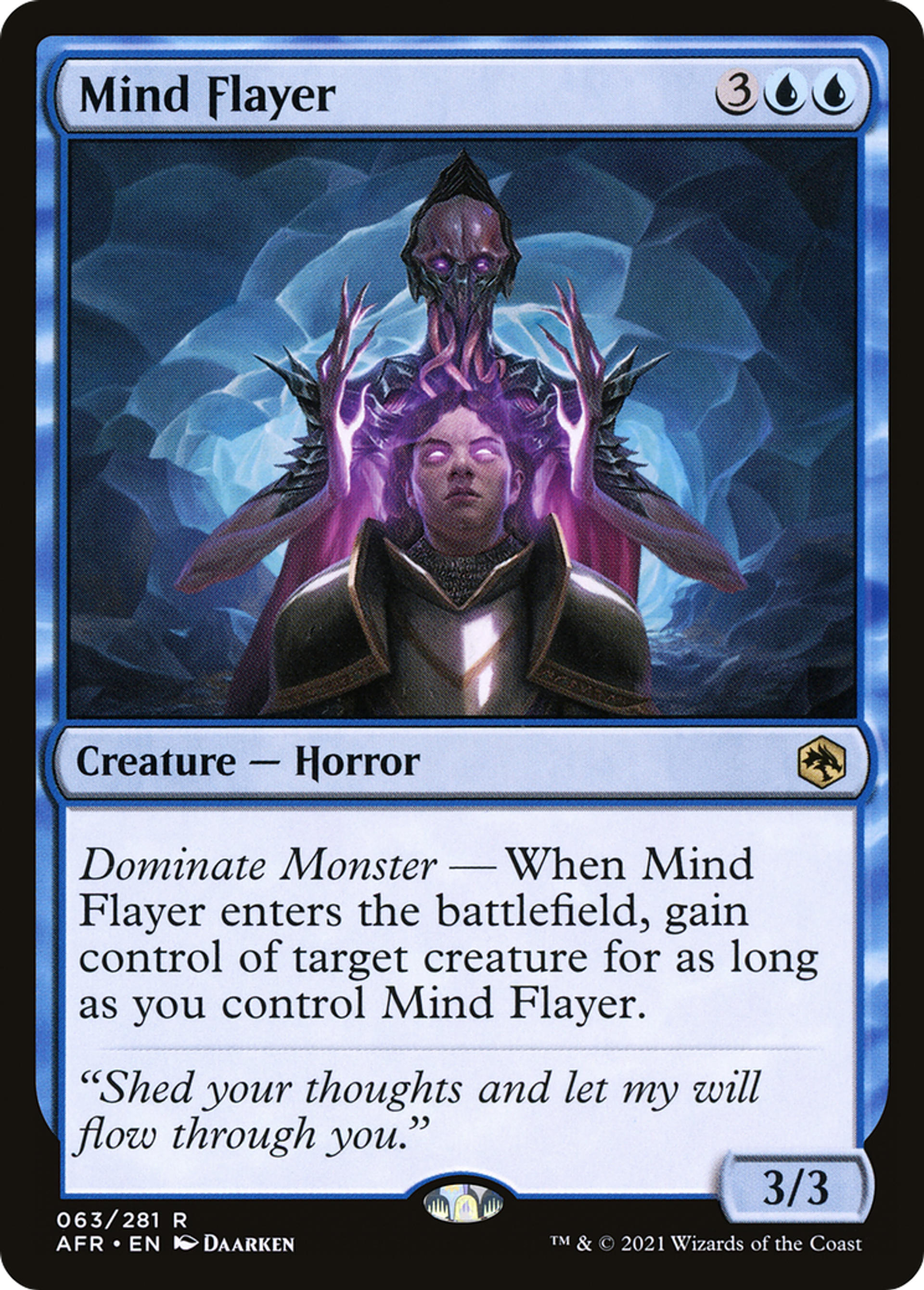 Mind Flayer — Adventures in the Forgotten Realms — Magic: The Gathering