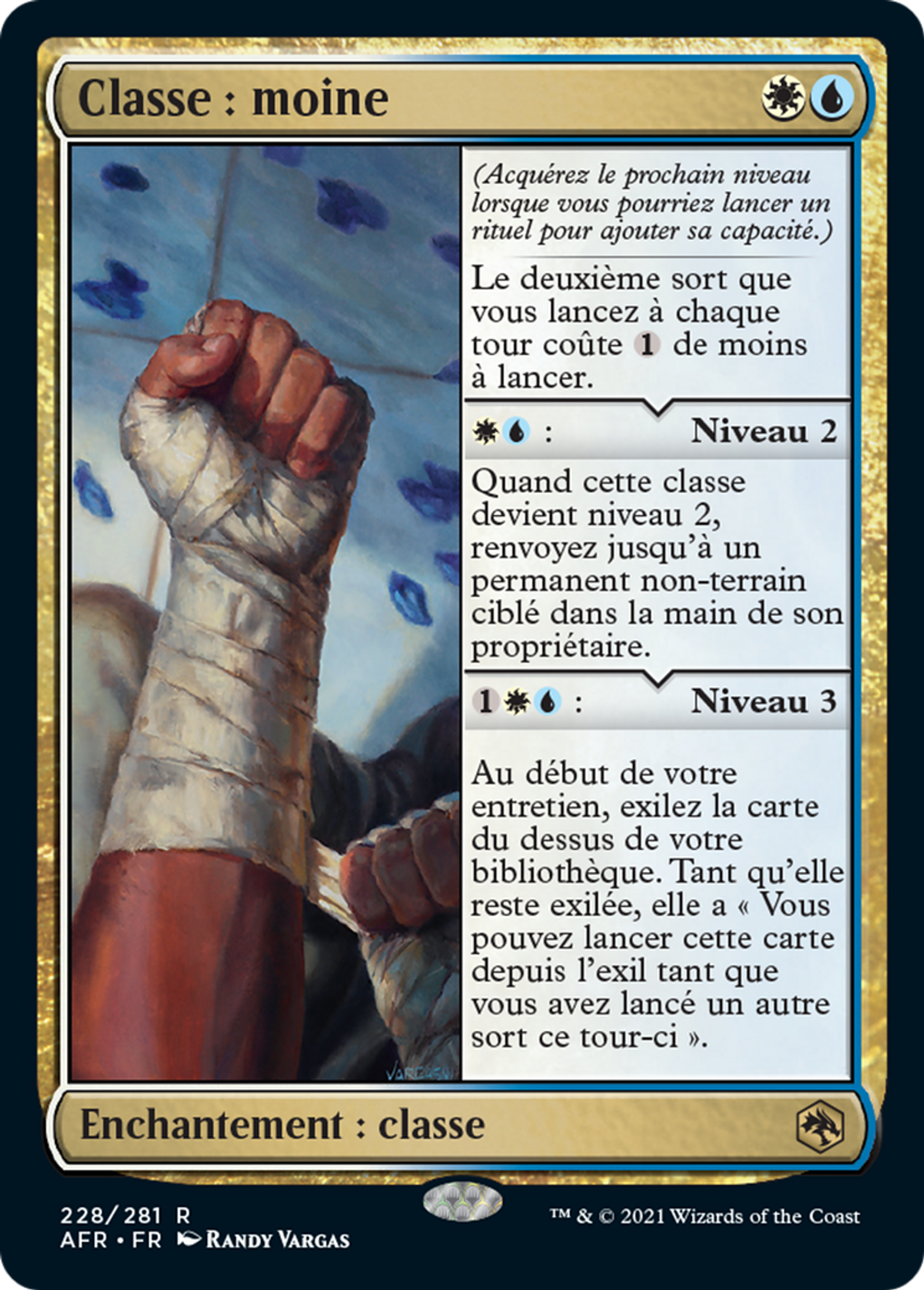 Classe : moine — Adventures in the Forgotten Realms — Magic: The Gathering