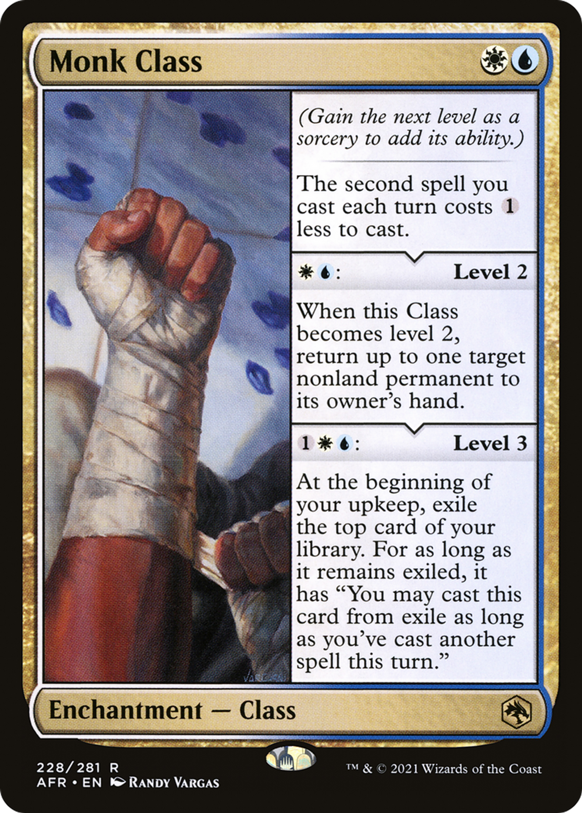 Monk Class — Adventures in the Forgotten Realms — Magic: The Gathering