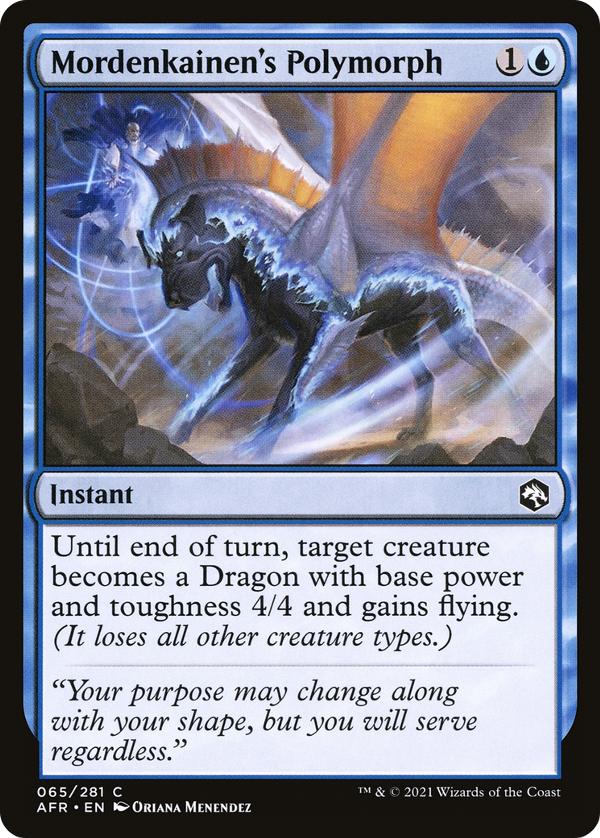 Mordenkainen's Polymorph — Adventures in the Forgotten Realms — Magic: The Gathering