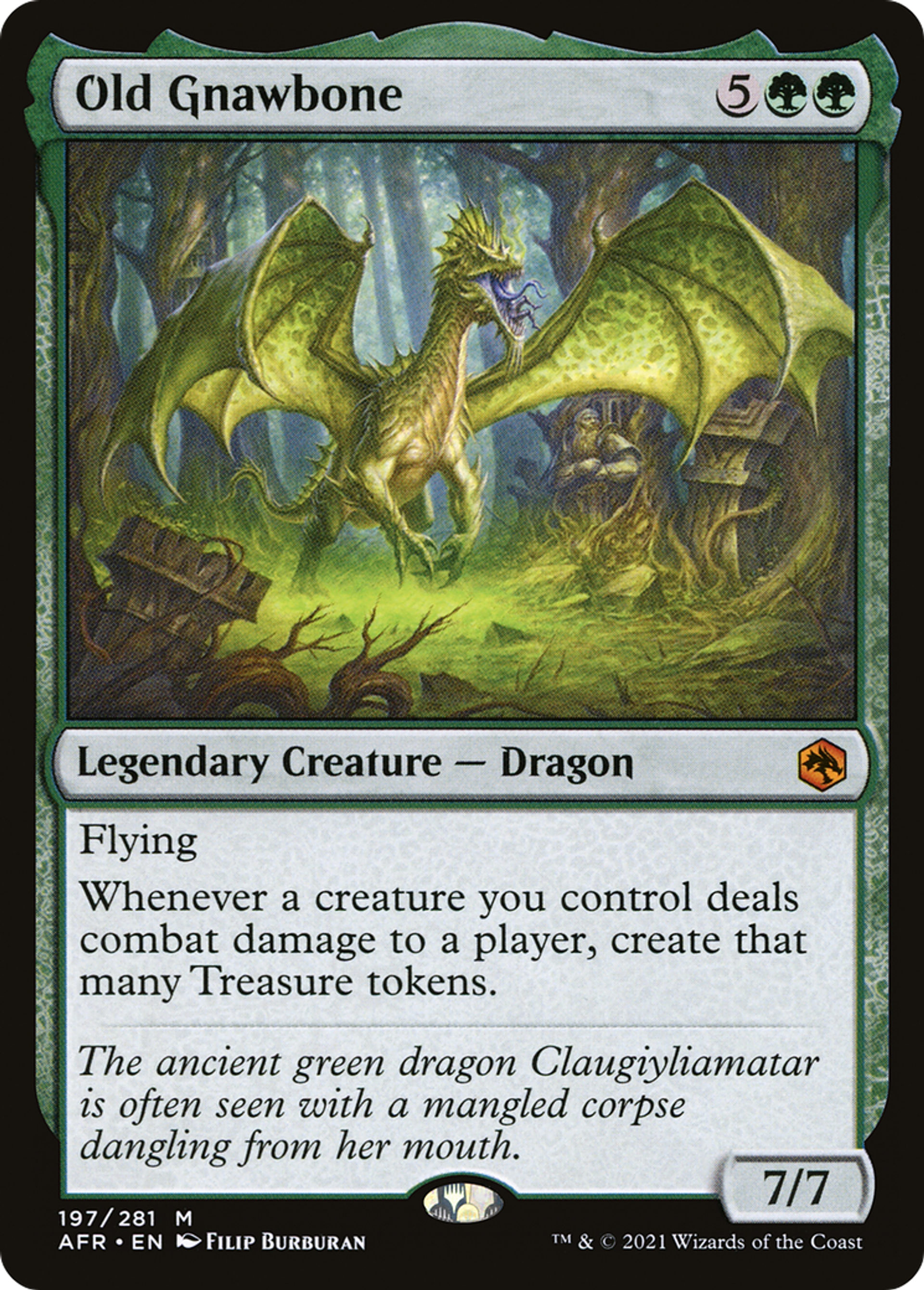 Old Gnawbone — Adventures in the Forgotten Realms — Magic: The Gathering