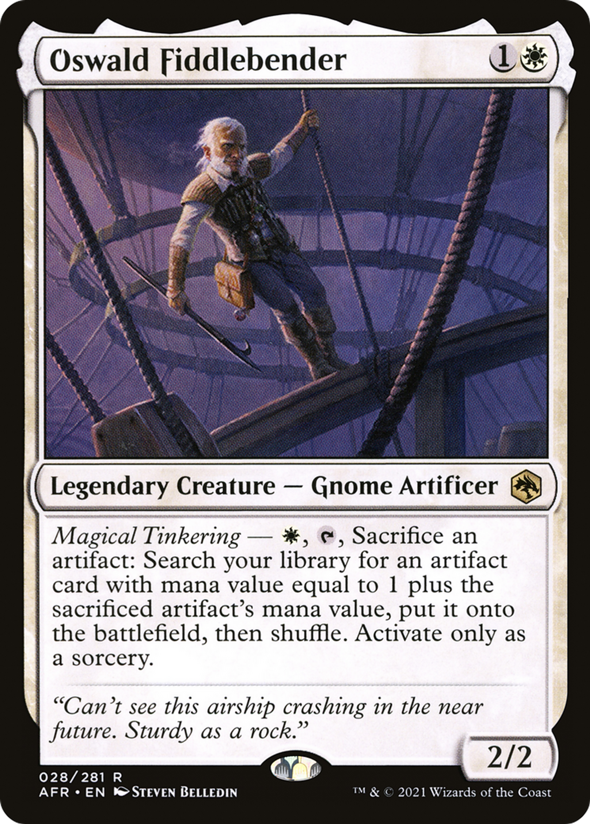 Oswald Fiddlebender — Adventures in the Forgotten Realms — Magic: The Gathering