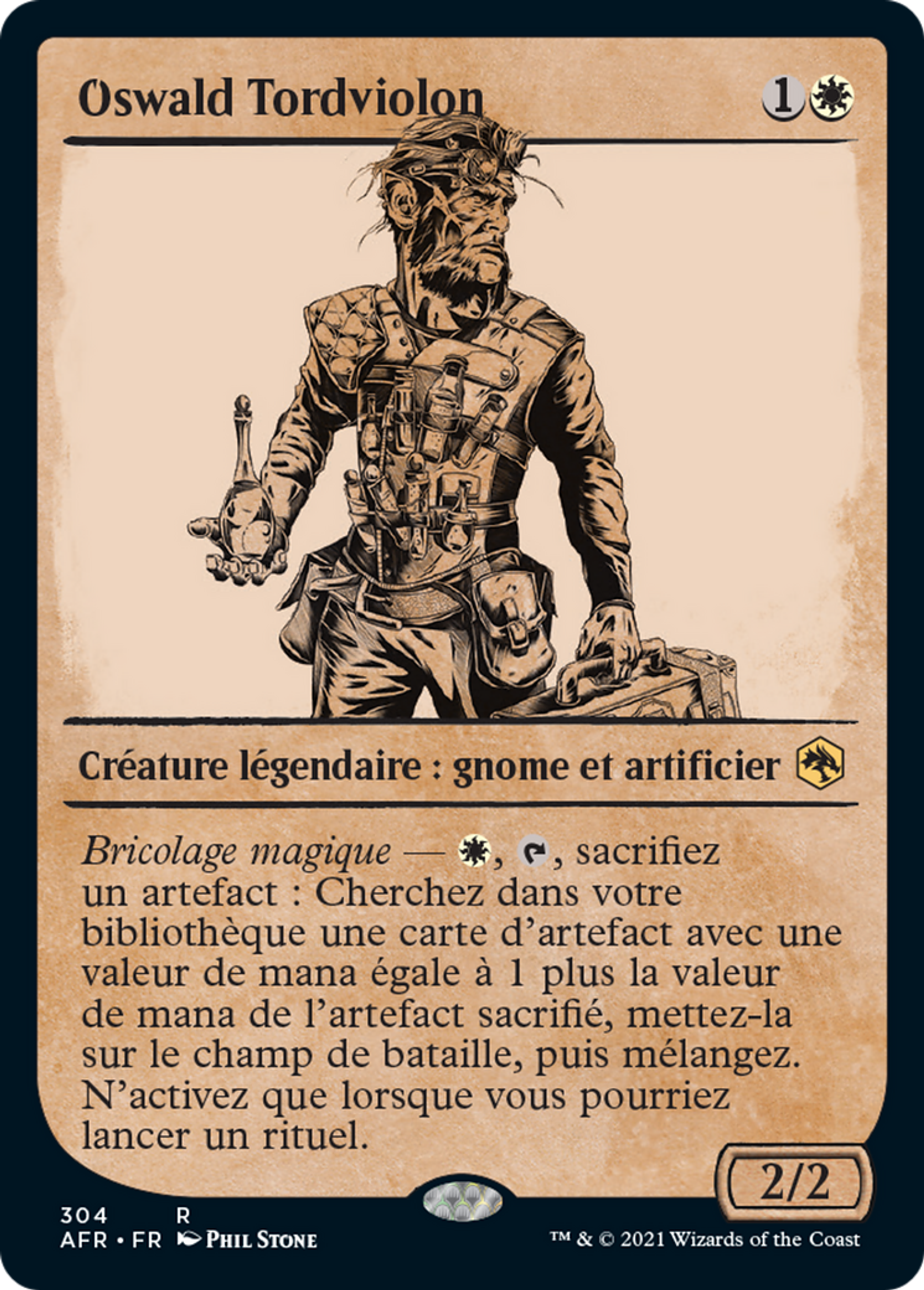 Oswald Tordviolon — Adventures in the Forgotten Realms — Magic: The Gathering