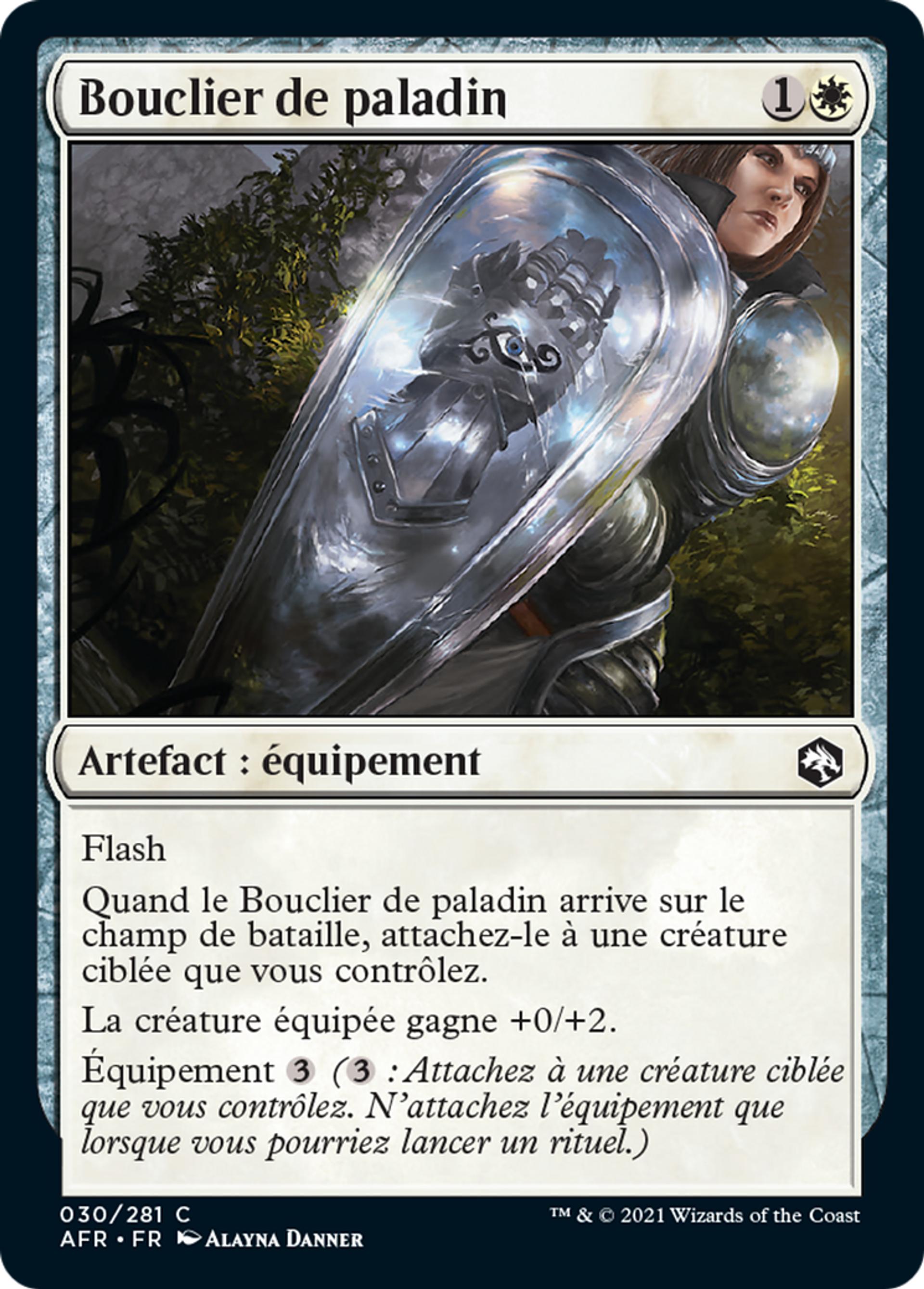 Bouclier de paladin — Adventures in the Forgotten Realms — Magic: The Gathering