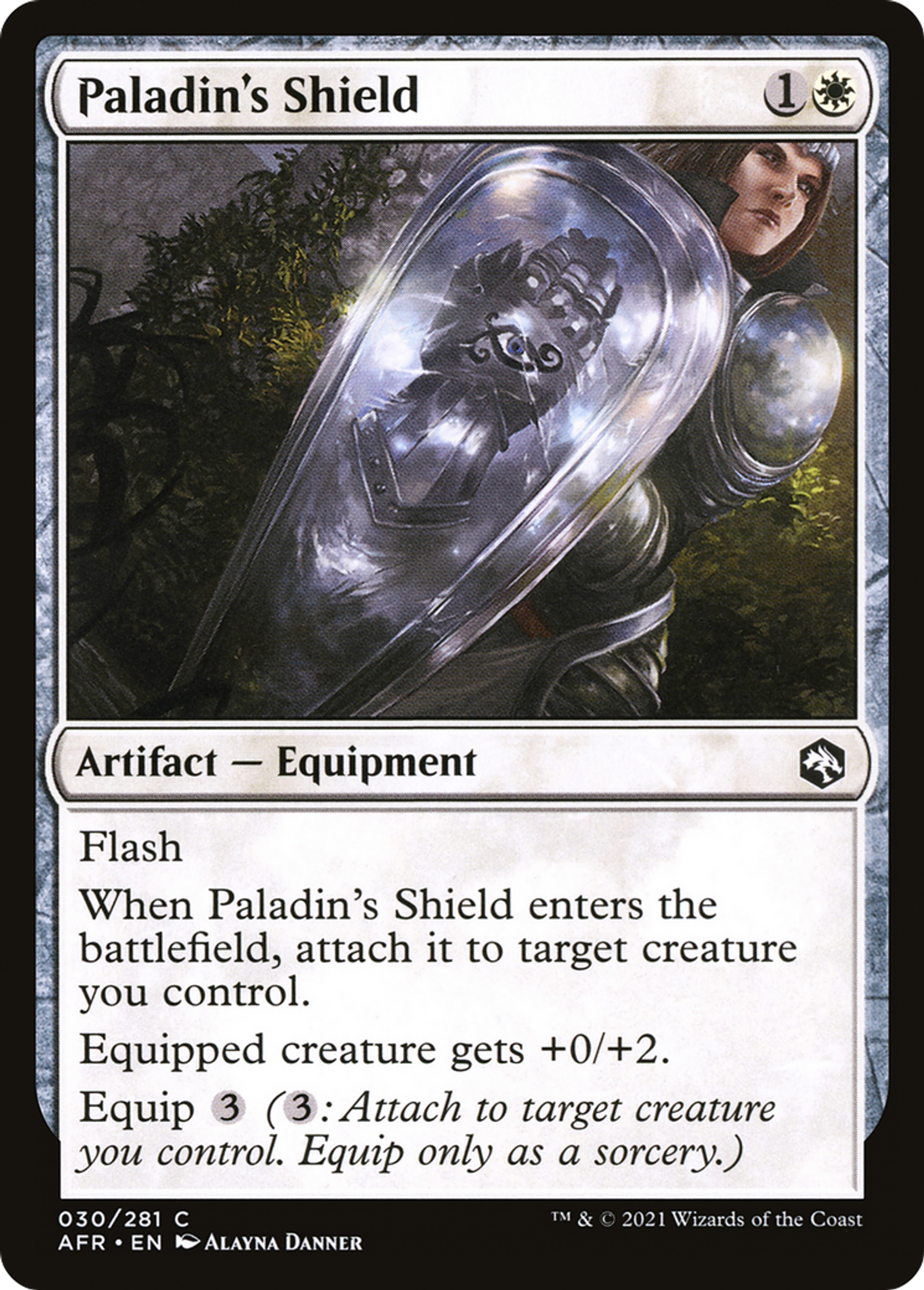 Paladin's Shield — Adventures in the Forgotten Realms — Magic: The Gathering