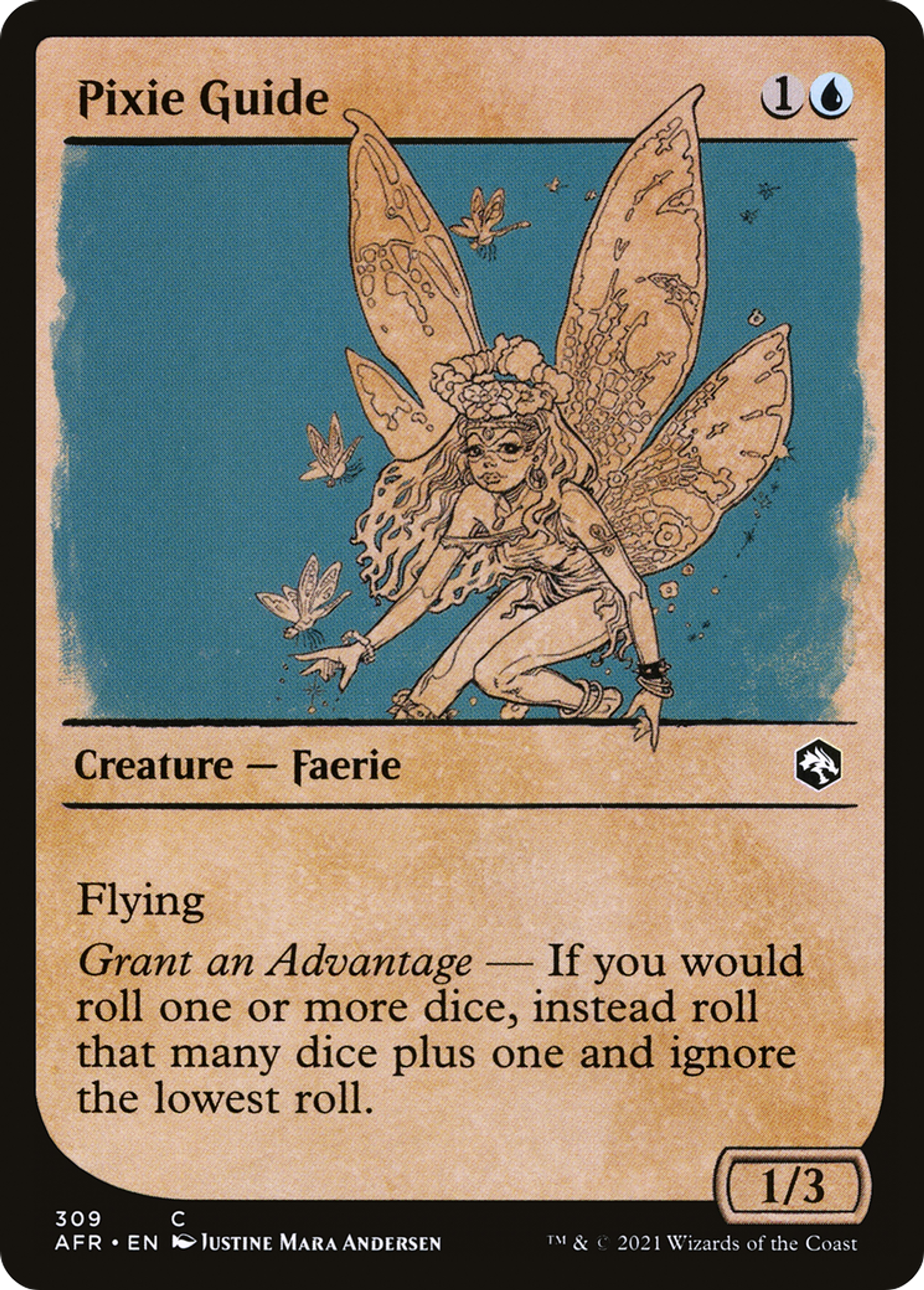 Pixie Guide — Adventures in the Forgotten Realms — Magic: The Gathering