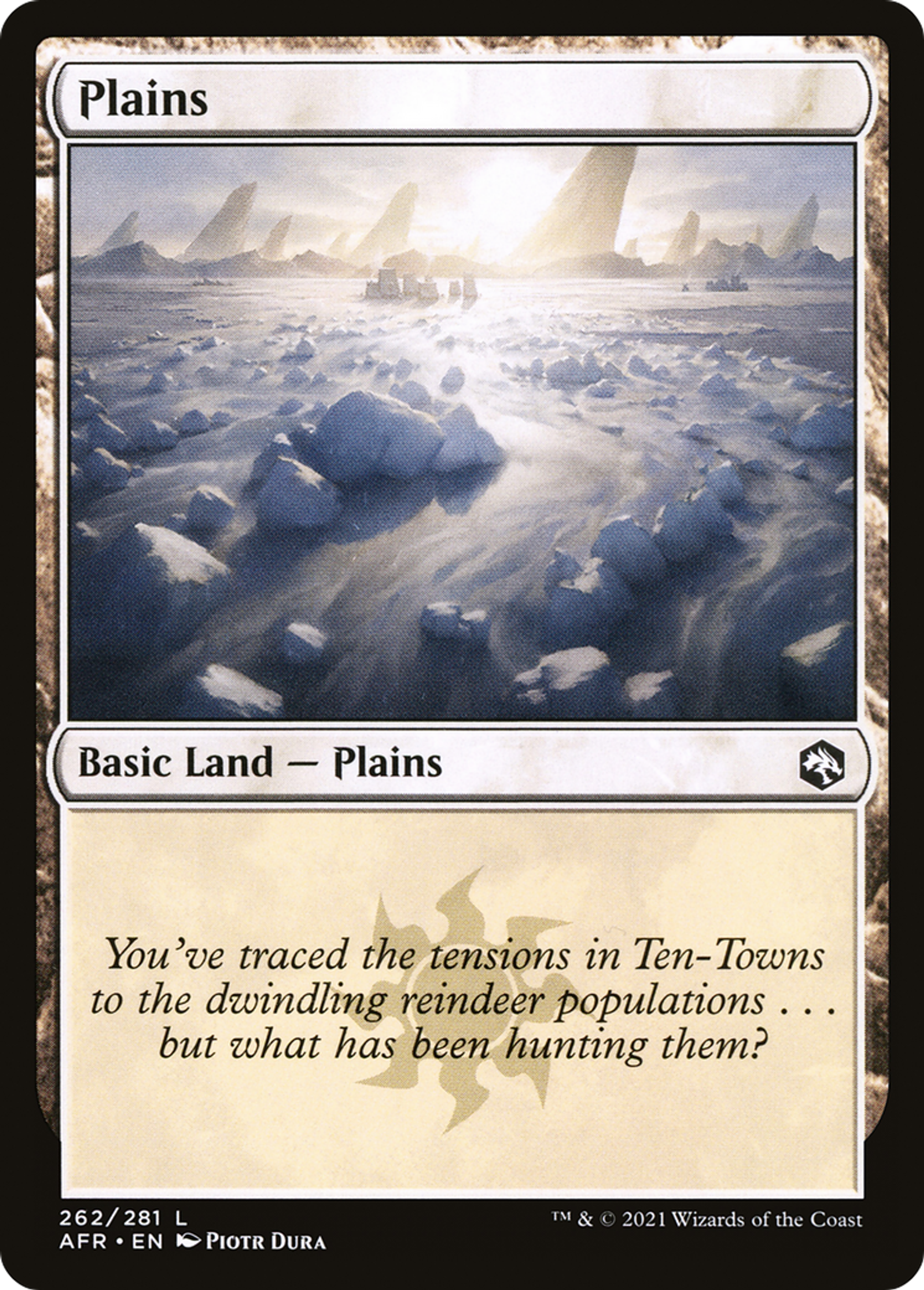 Plains — Adventures in the Forgotten Realms — Magic: The Gathering