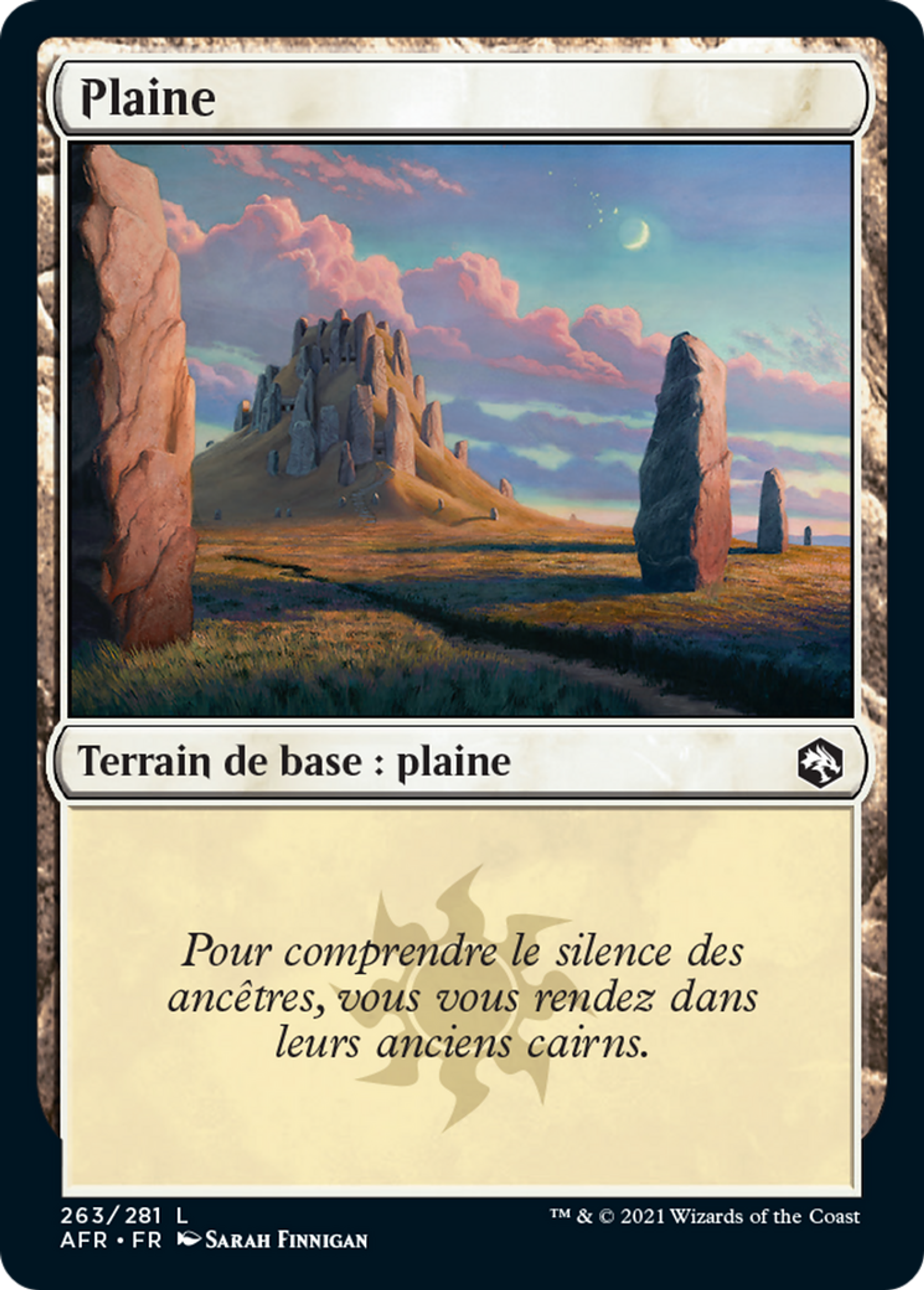 Plaine — Adventures in the Forgotten Realms — Magic: The Gathering