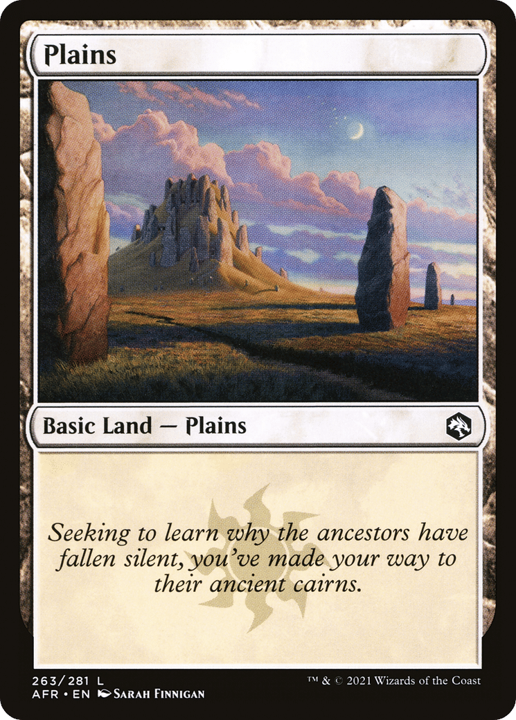 Plains — Adventures in the Forgotten Realms — Magic: The Gathering