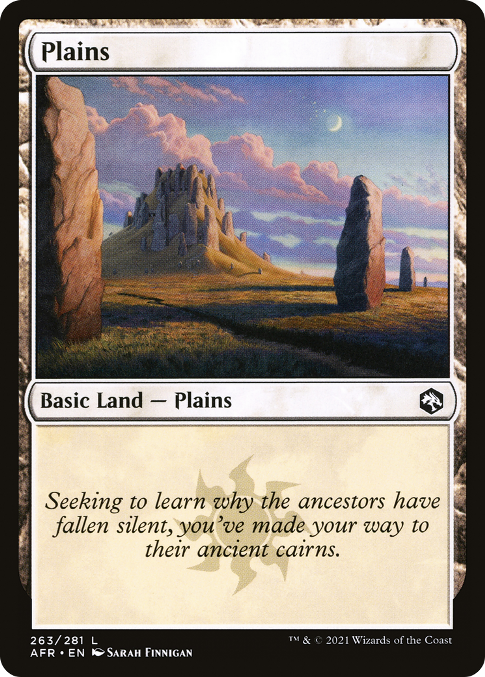 Plains — Adventures in the Forgotten Realms — Magic: The Gathering