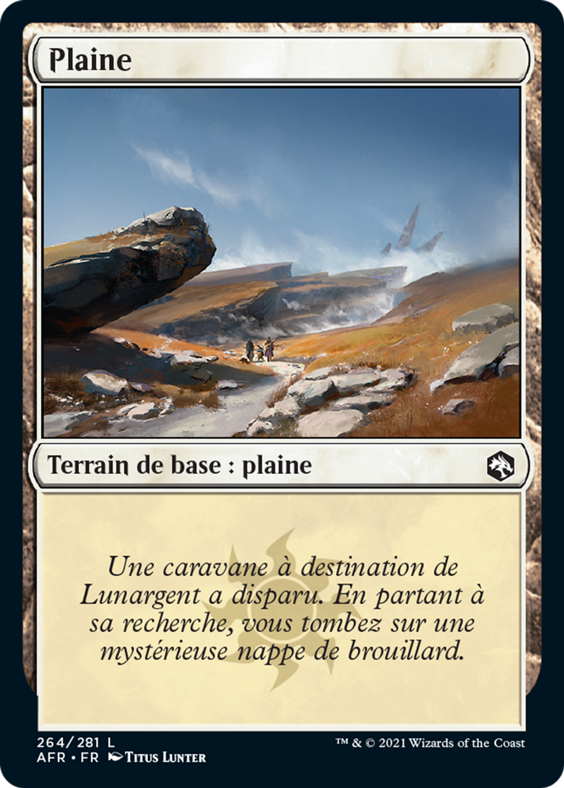 Plaine — Adventures in the Forgotten Realms — Magic: The Gathering