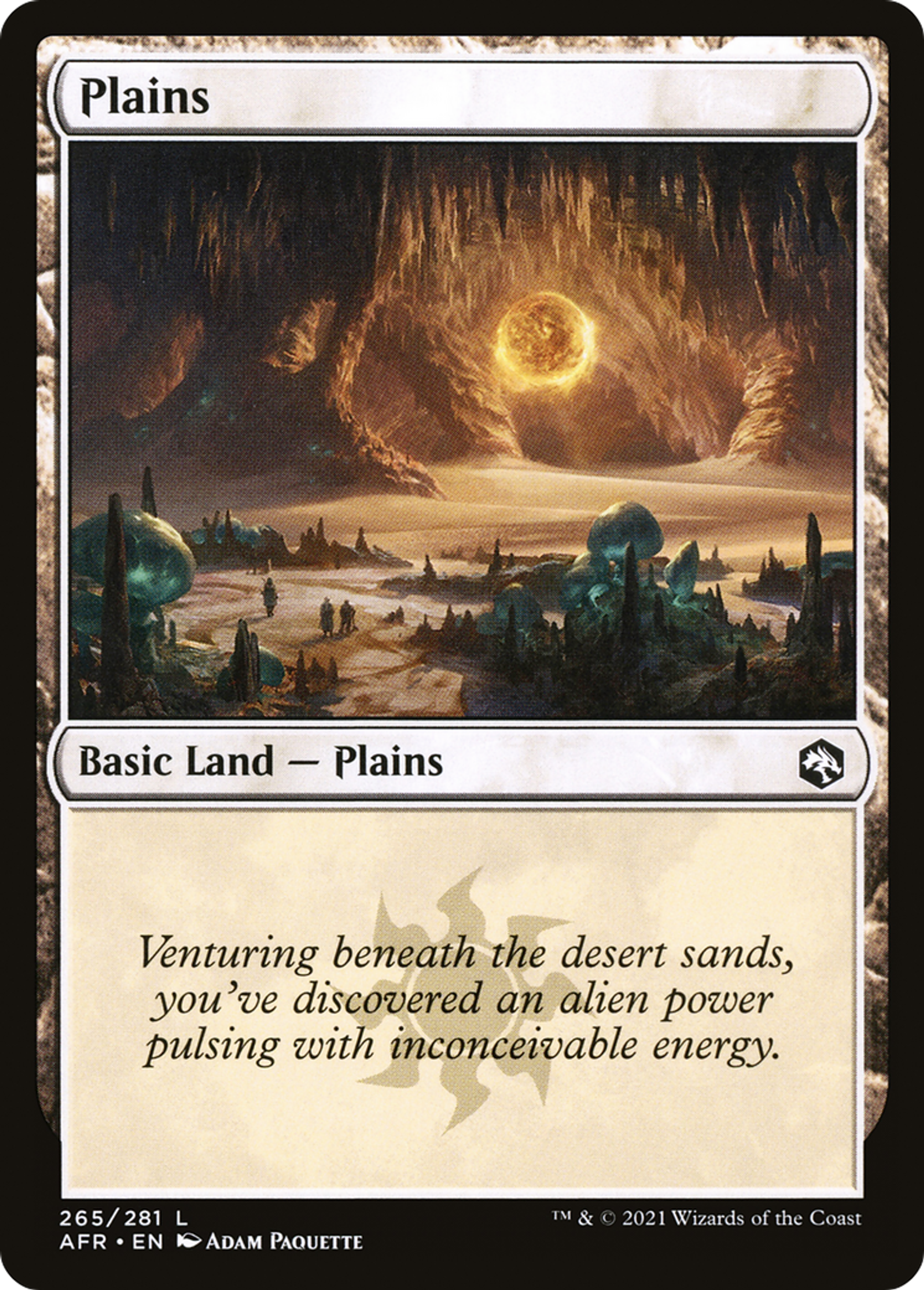 Plains — Adventures in the Forgotten Realms — Magic: The Gathering