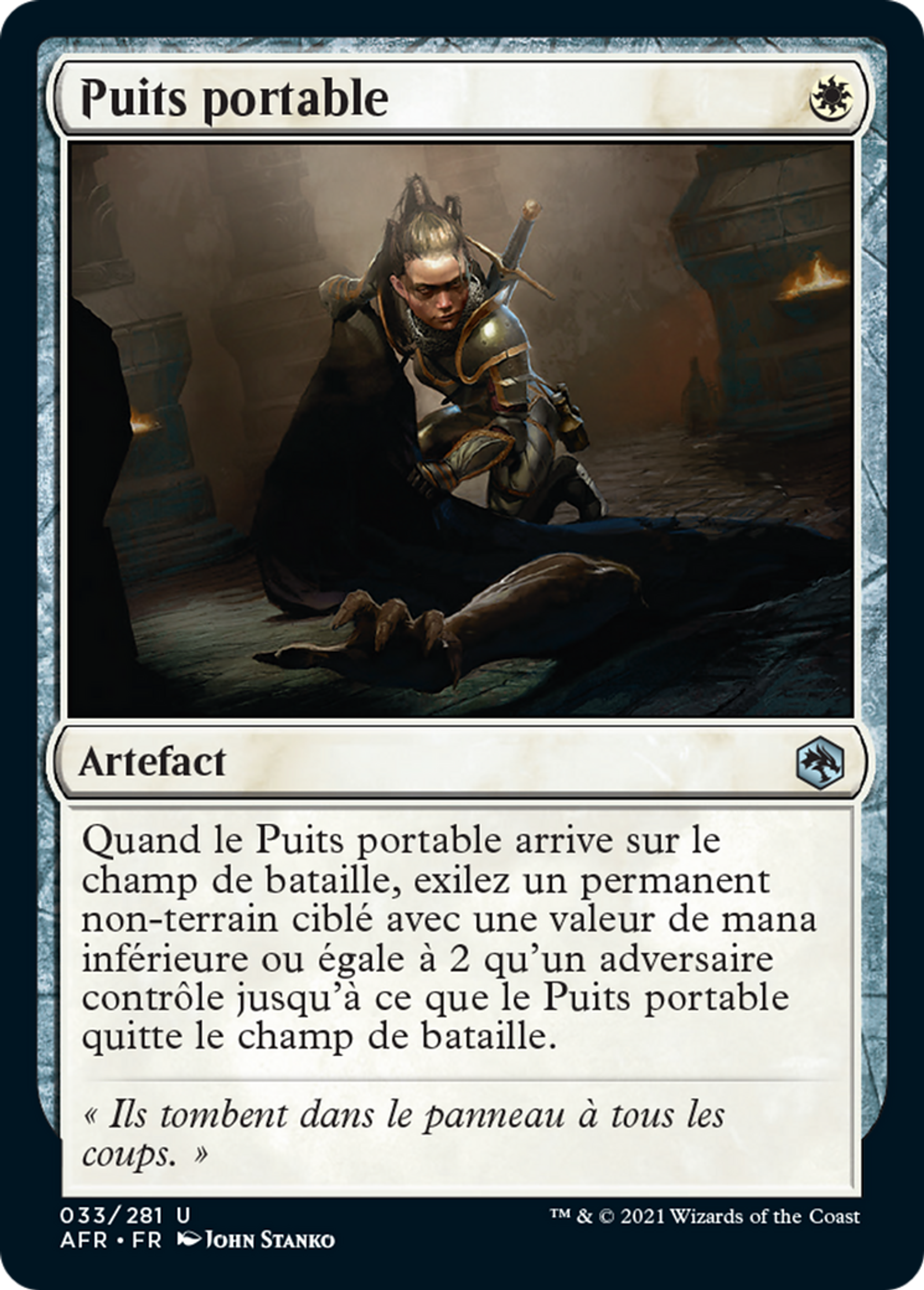 Puits portable — Adventures in the Forgotten Realms — Magic: The Gathering