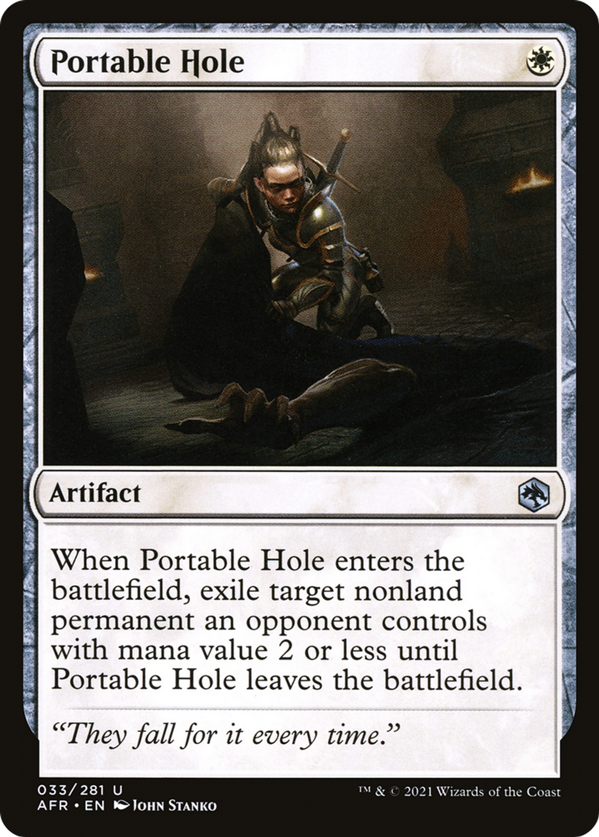Portable Hole — Adventures in the Forgotten Realms — Magic: The Gathering