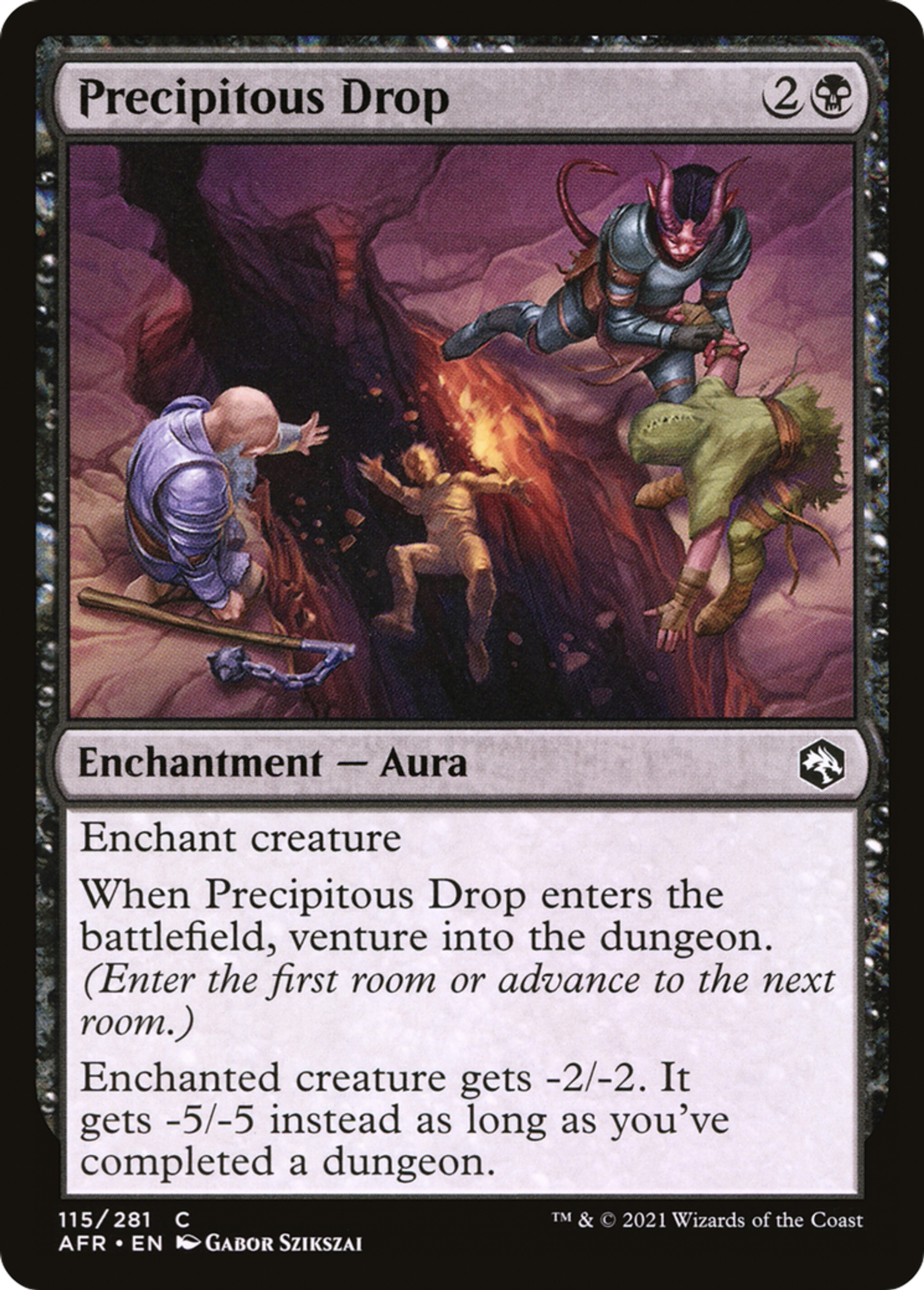Precipitous Drop — Adventures in the Forgotten Realms — Magic: The Gathering