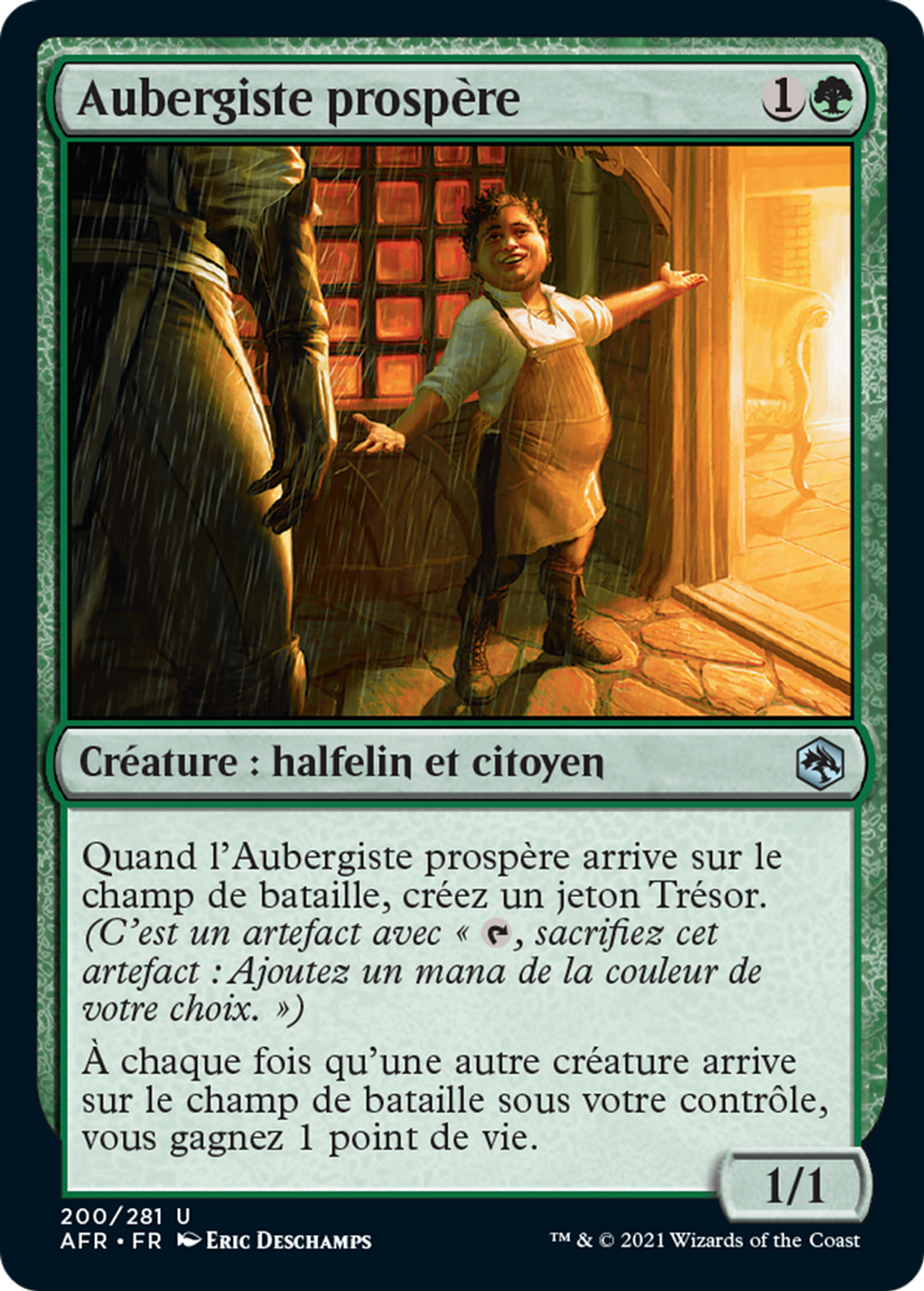 Aubergiste prospère — Adventures in the Forgotten Realms — Magic: The Gathering