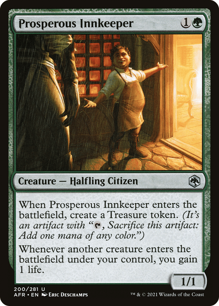Prosperous Innkeeper — Adventures in the Forgotten Realms — Magic: The Gathering