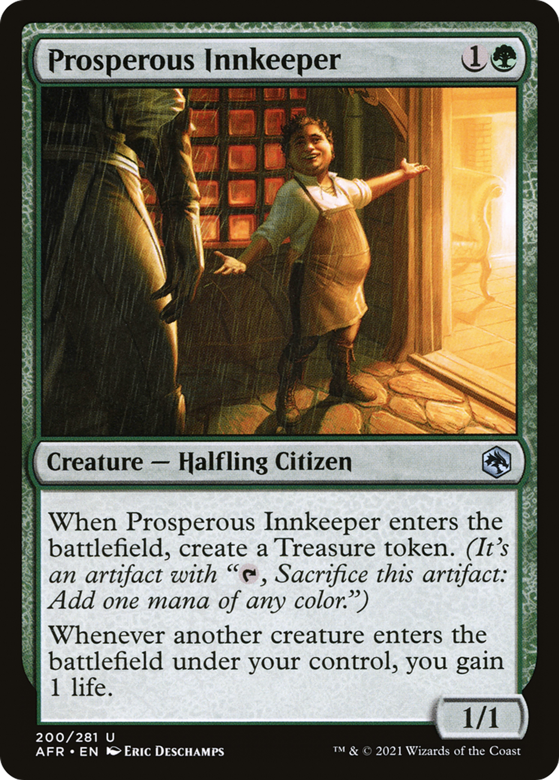 Prosperous Innkeeper — Adventures in the Forgotten Realms — Magic: The Gathering