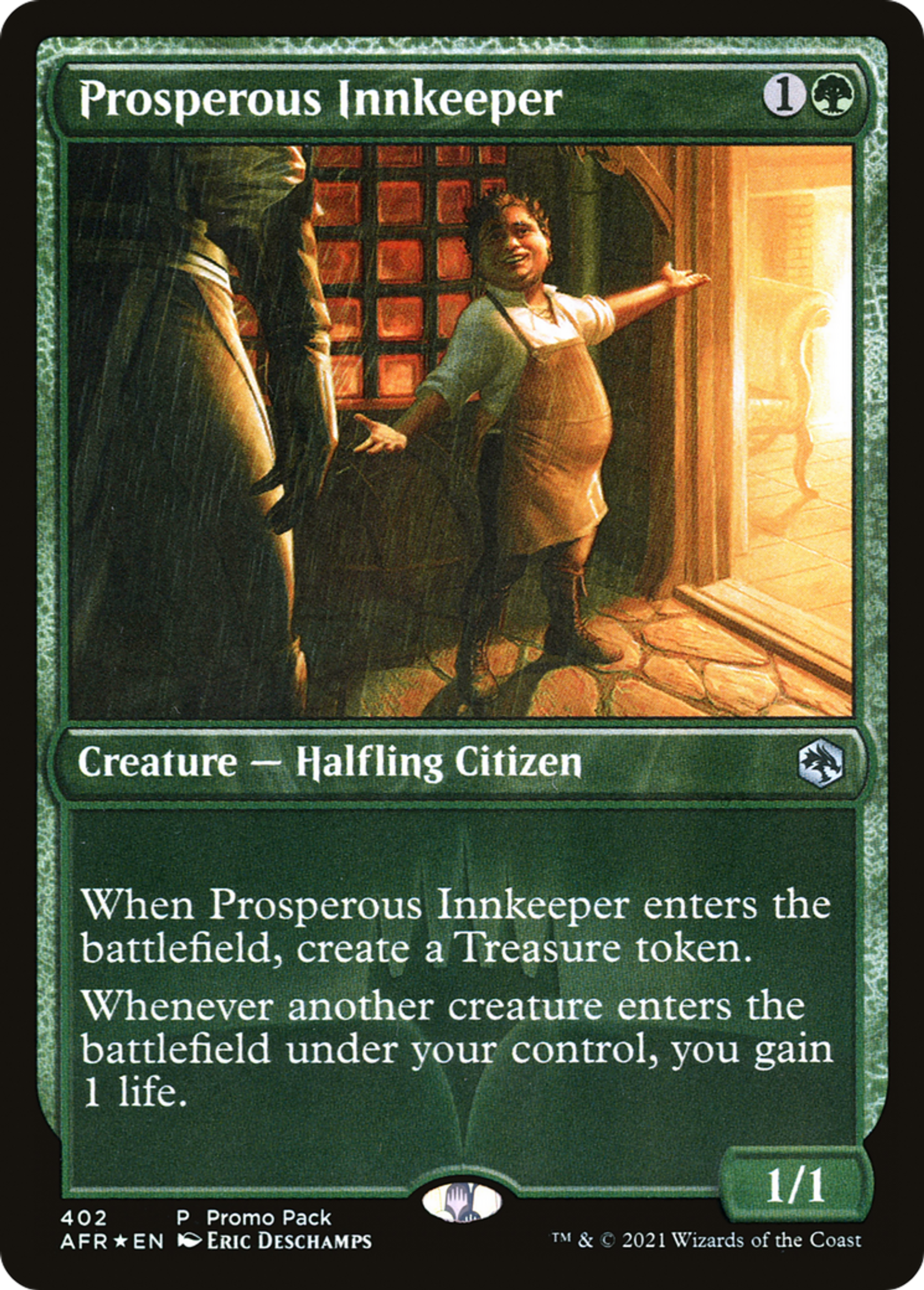 Prosperous Innkeeper — Adventures in the Forgotten Realms — Magic: The Gathering