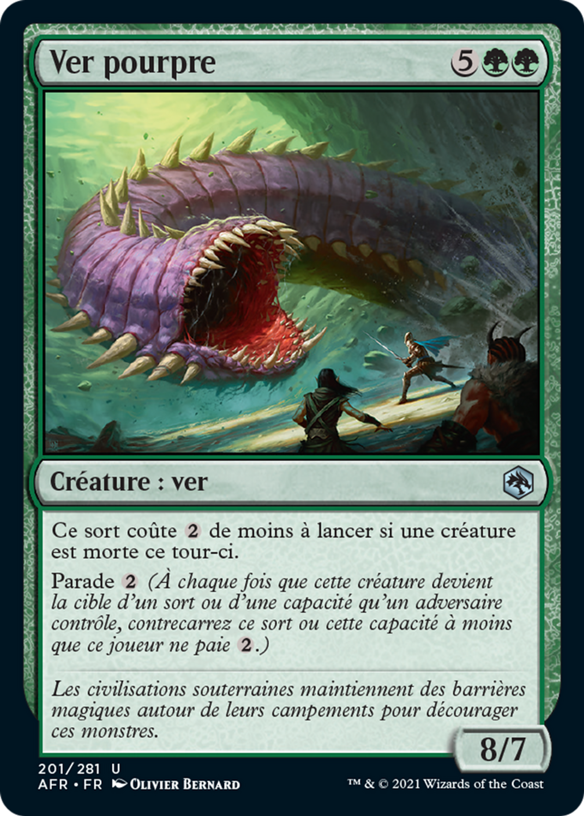 Ver pourpre — Adventures in the Forgotten Realms — Magic: The Gathering