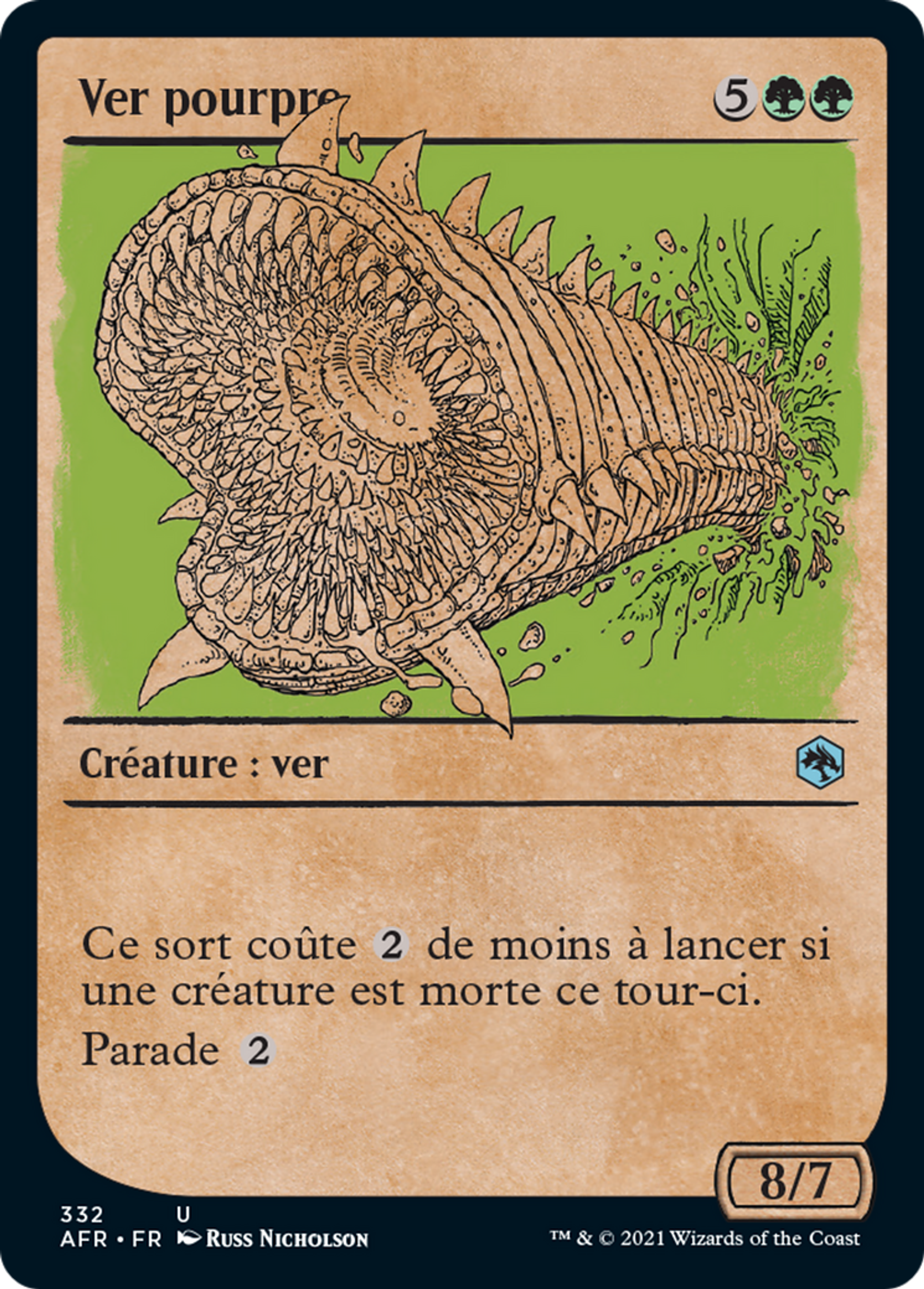 Ver pourpre — Adventures in the Forgotten Realms — Magic: The Gathering