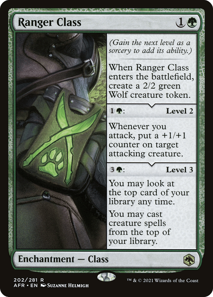 Ranger Class — Adventures in the Forgotten Realms — Magic: The Gathering