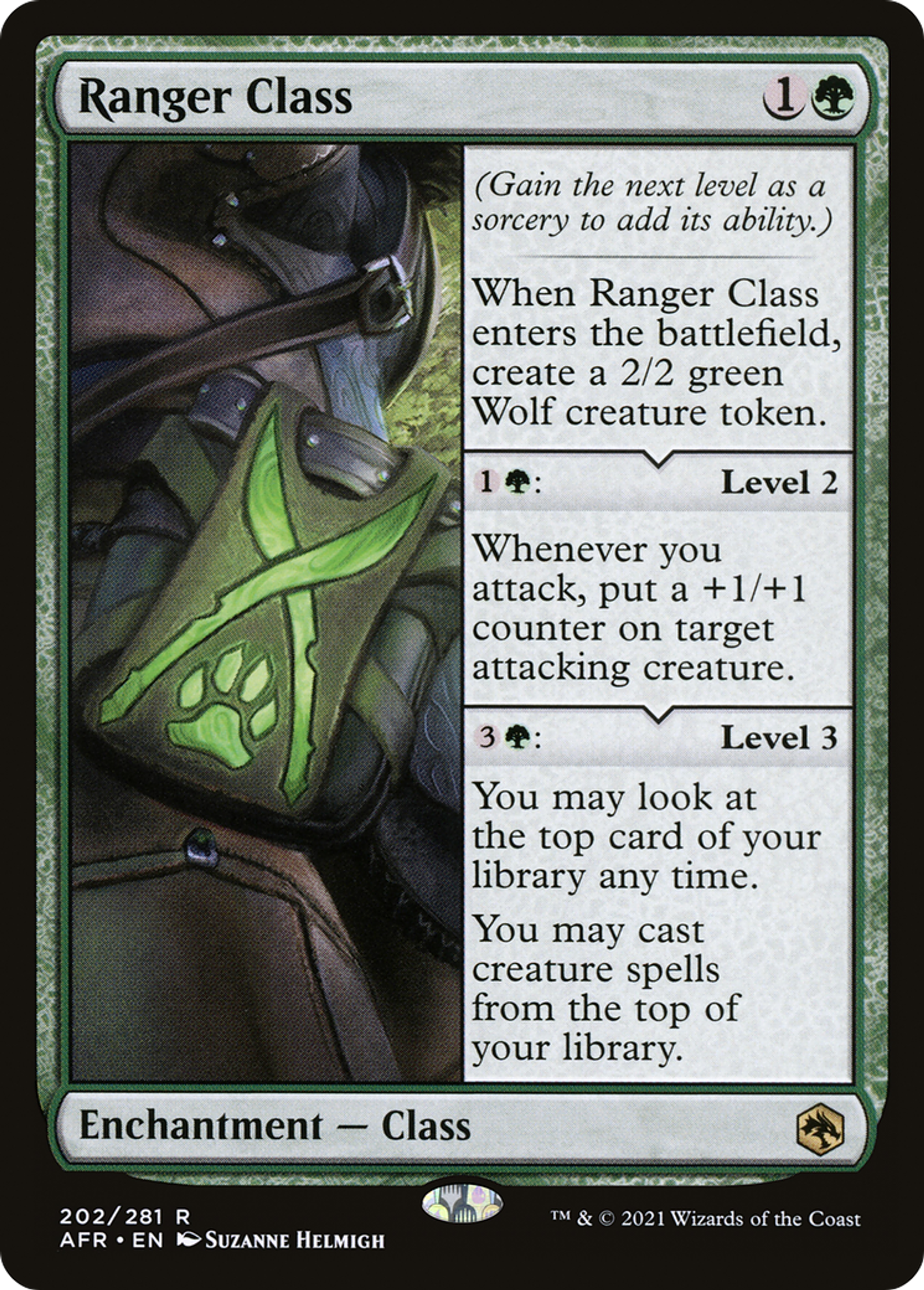 Ranger Class — Adventures in the Forgotten Realms — Magic: The Gathering
