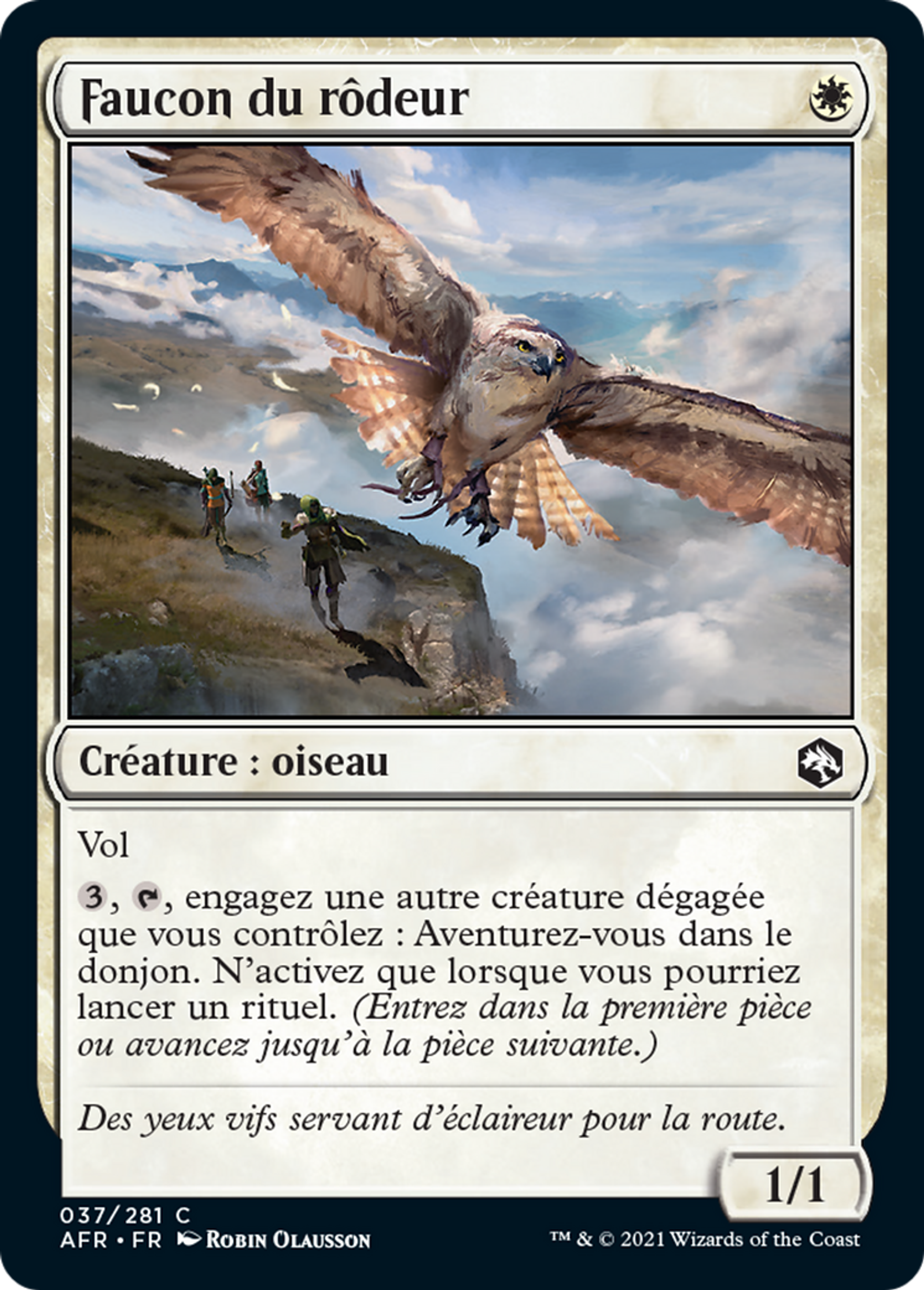 Faucon du rôdeur — Adventures in the Forgotten Realms — Magic: The Gathering