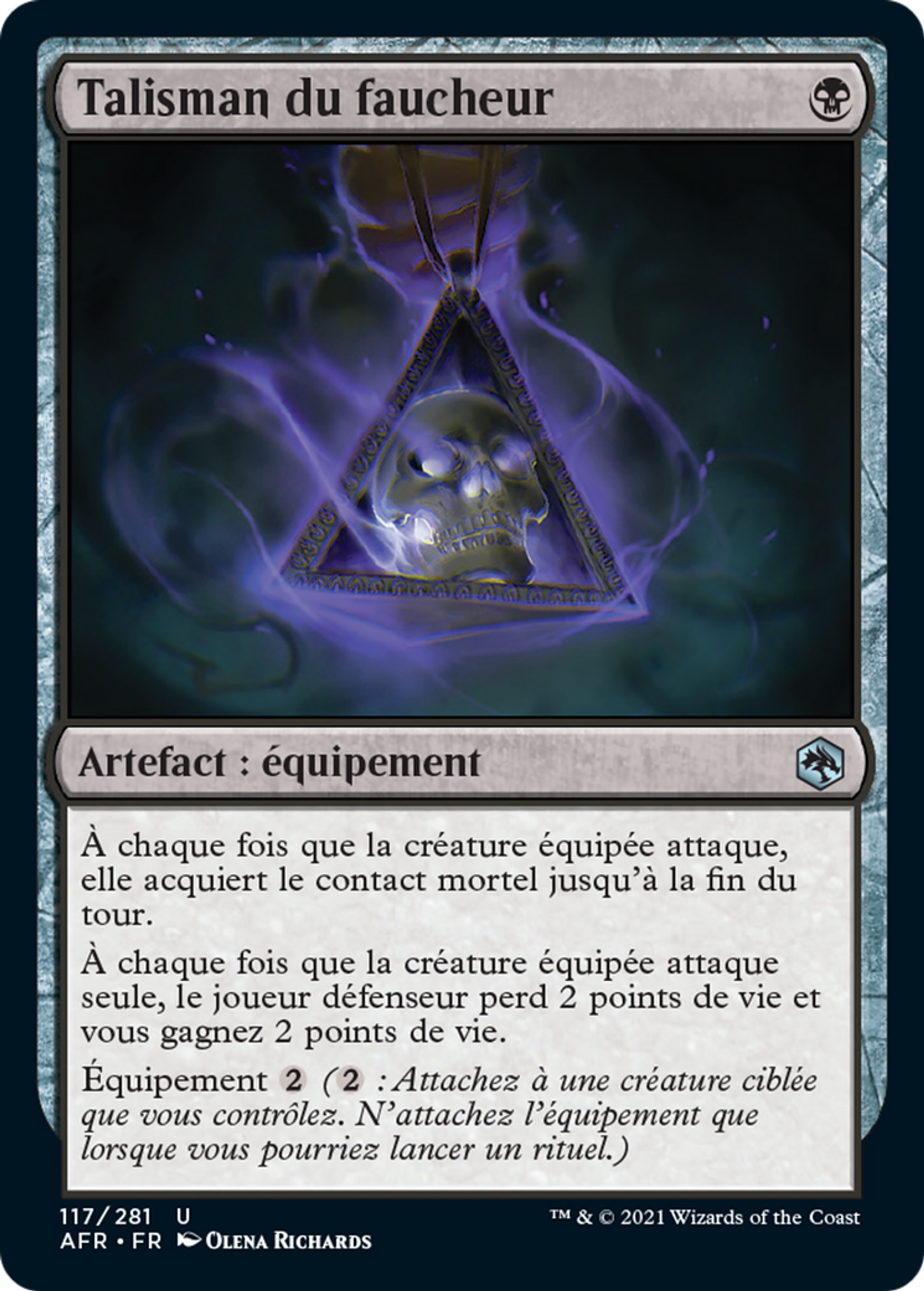 Talisman du faucheur — Adventures in the Forgotten Realms — Magic: The Gathering